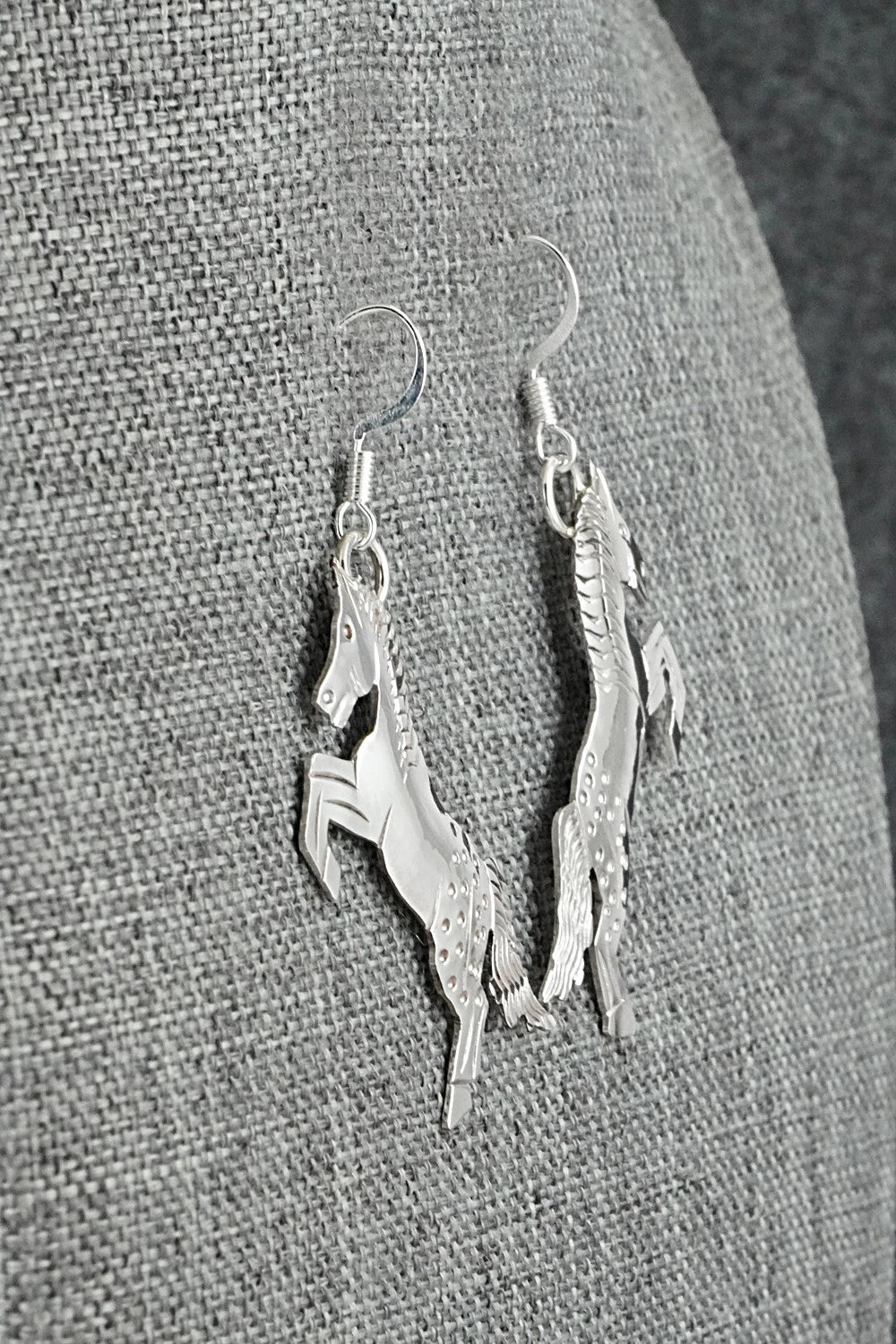 Sterling Silver Earrings - Louise Yazzie