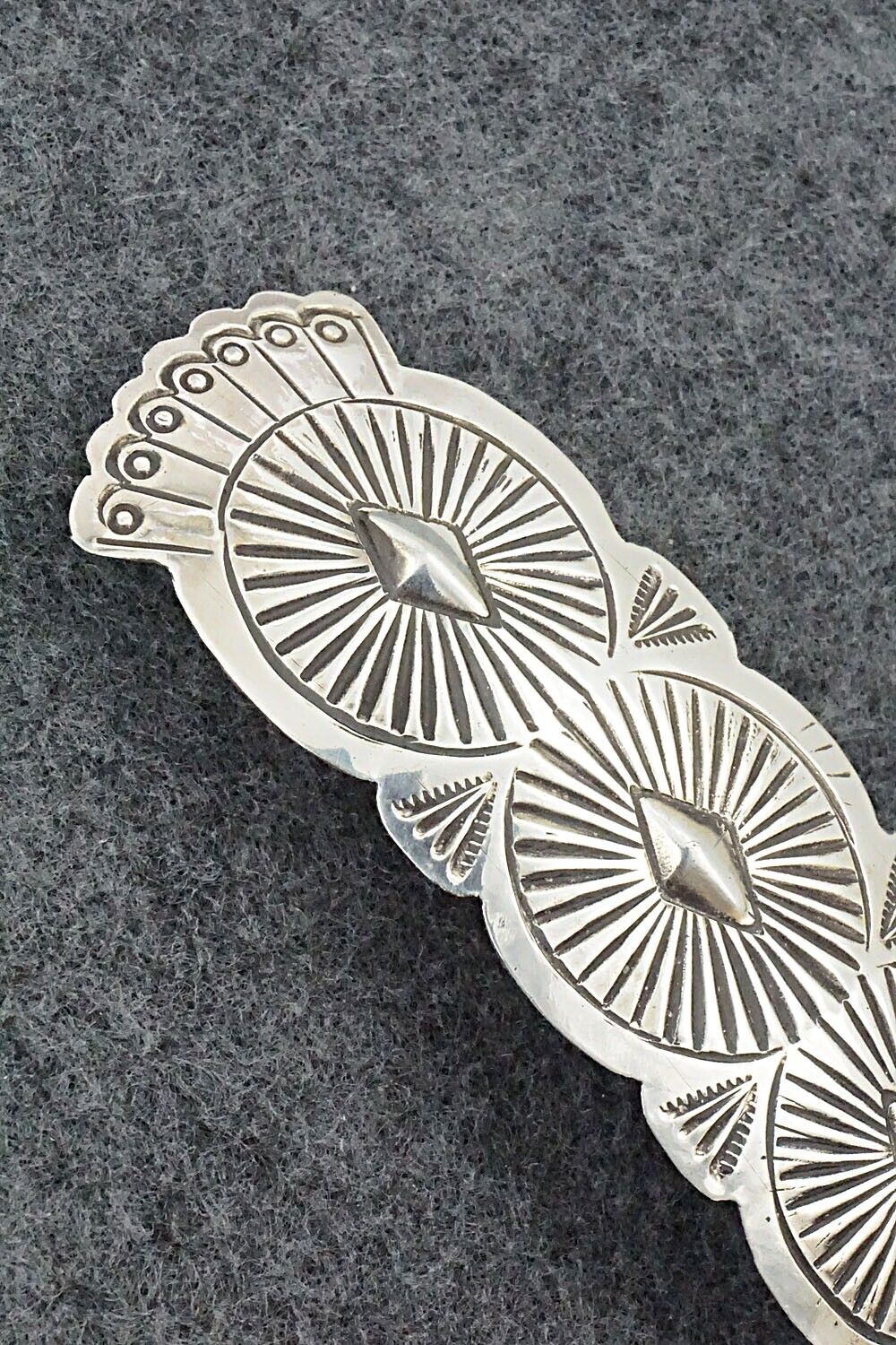 Sterling Silver Hair Barrette - Arlene Soce