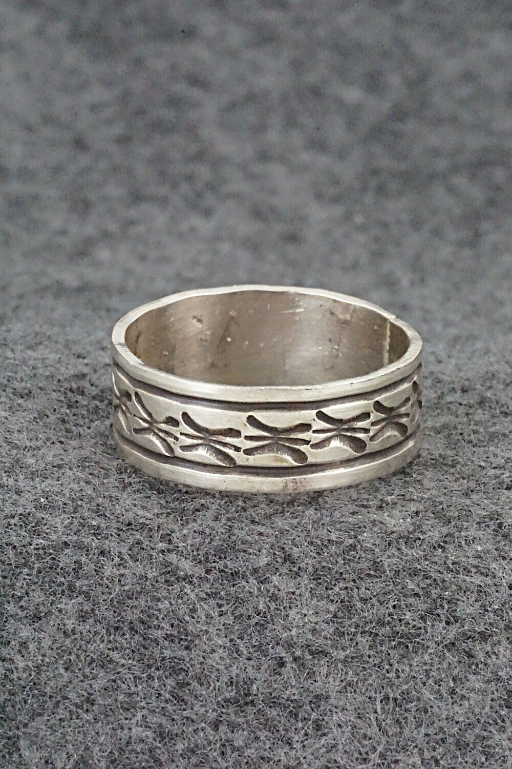 Sterling Silver Ring - Rick Enriquez - Size 13.75