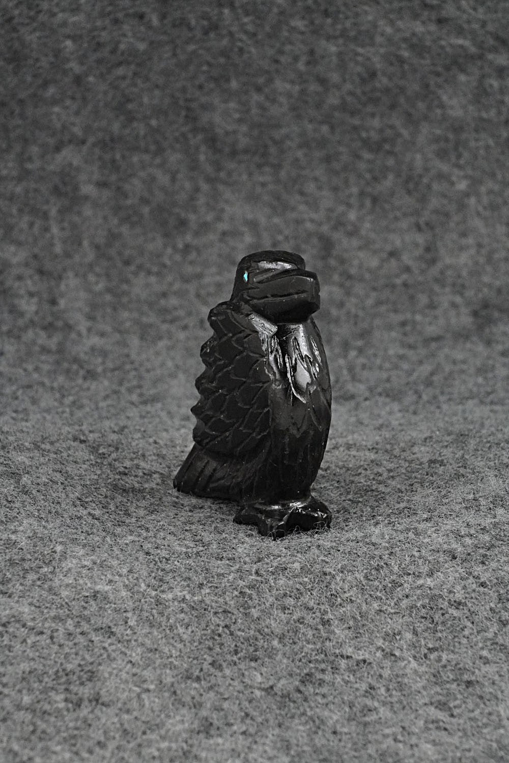 Crow Zuni Fetish Carving - Tony Mackel