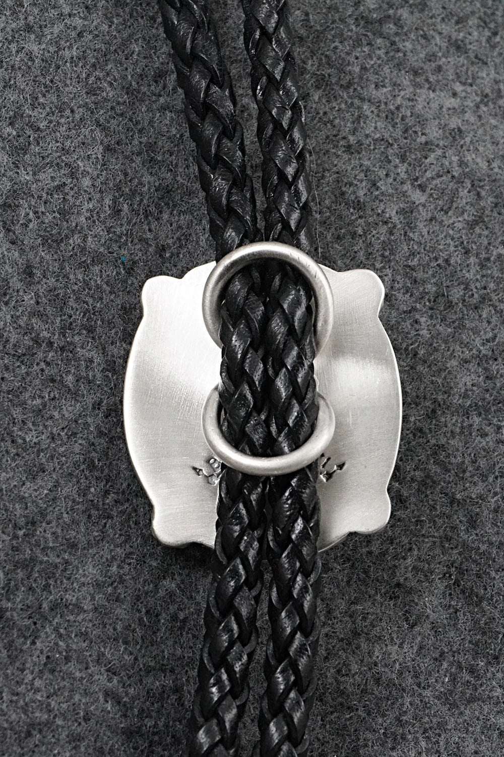 Turquoise & Sterling Silver Bolo Tie - Bob Becenti