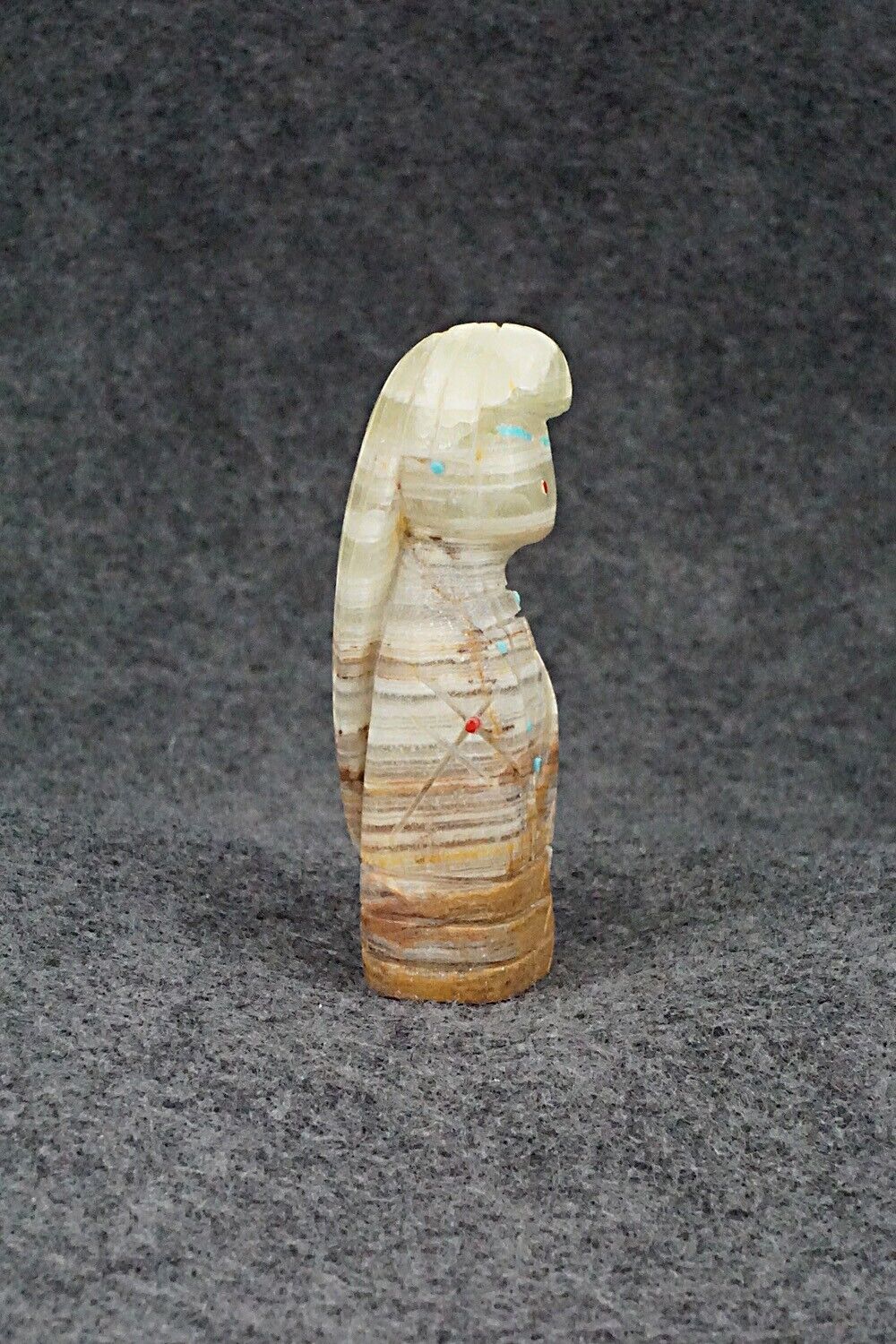 Corn Maiden Zuni Fetish Carving - Douglas Martza