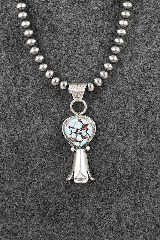 Turquoise & Sterling Silver Necklace - Sharon McCarthy