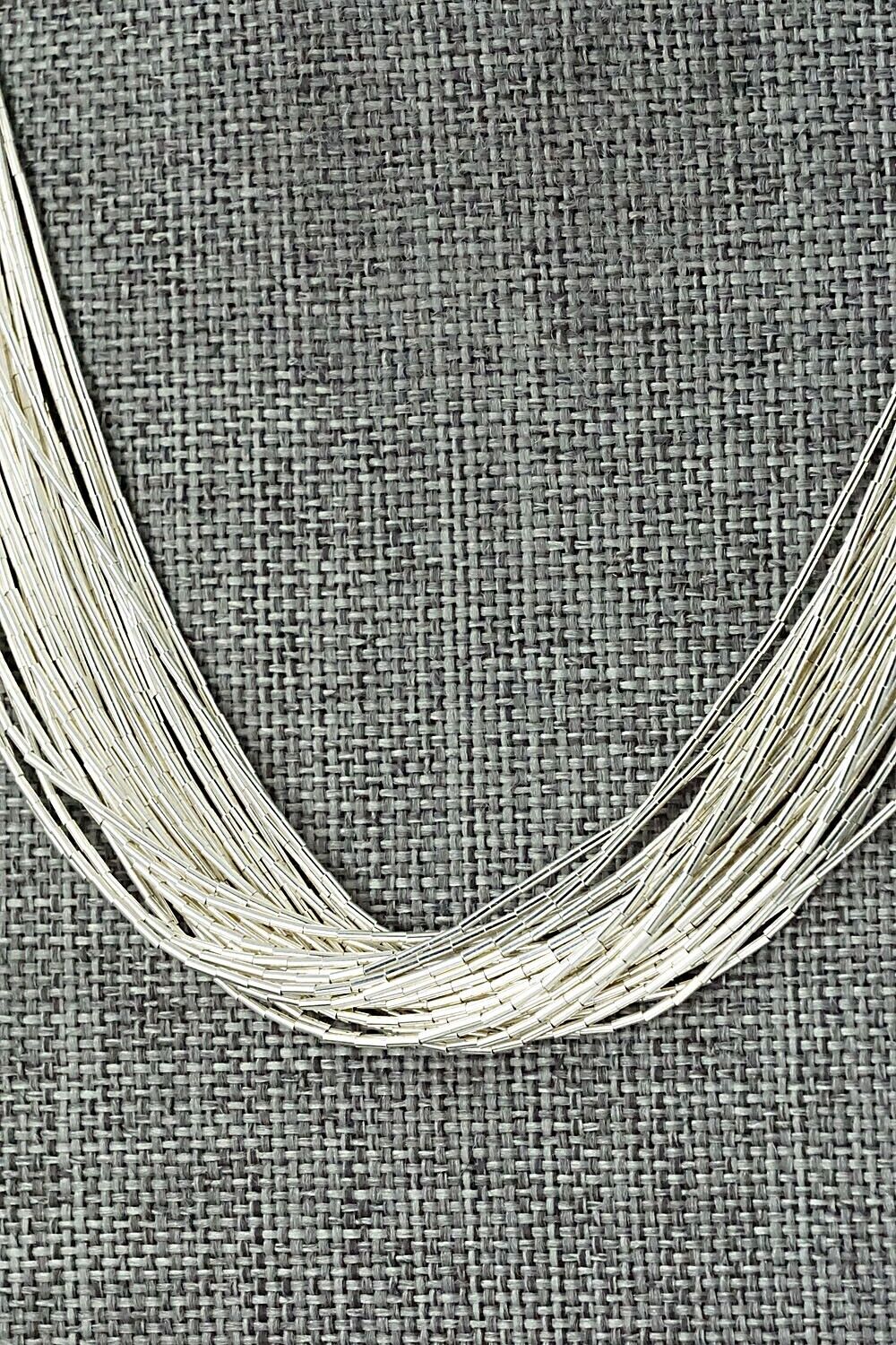 Liquid Silver Chain Necklace - Sterling Silver 16"