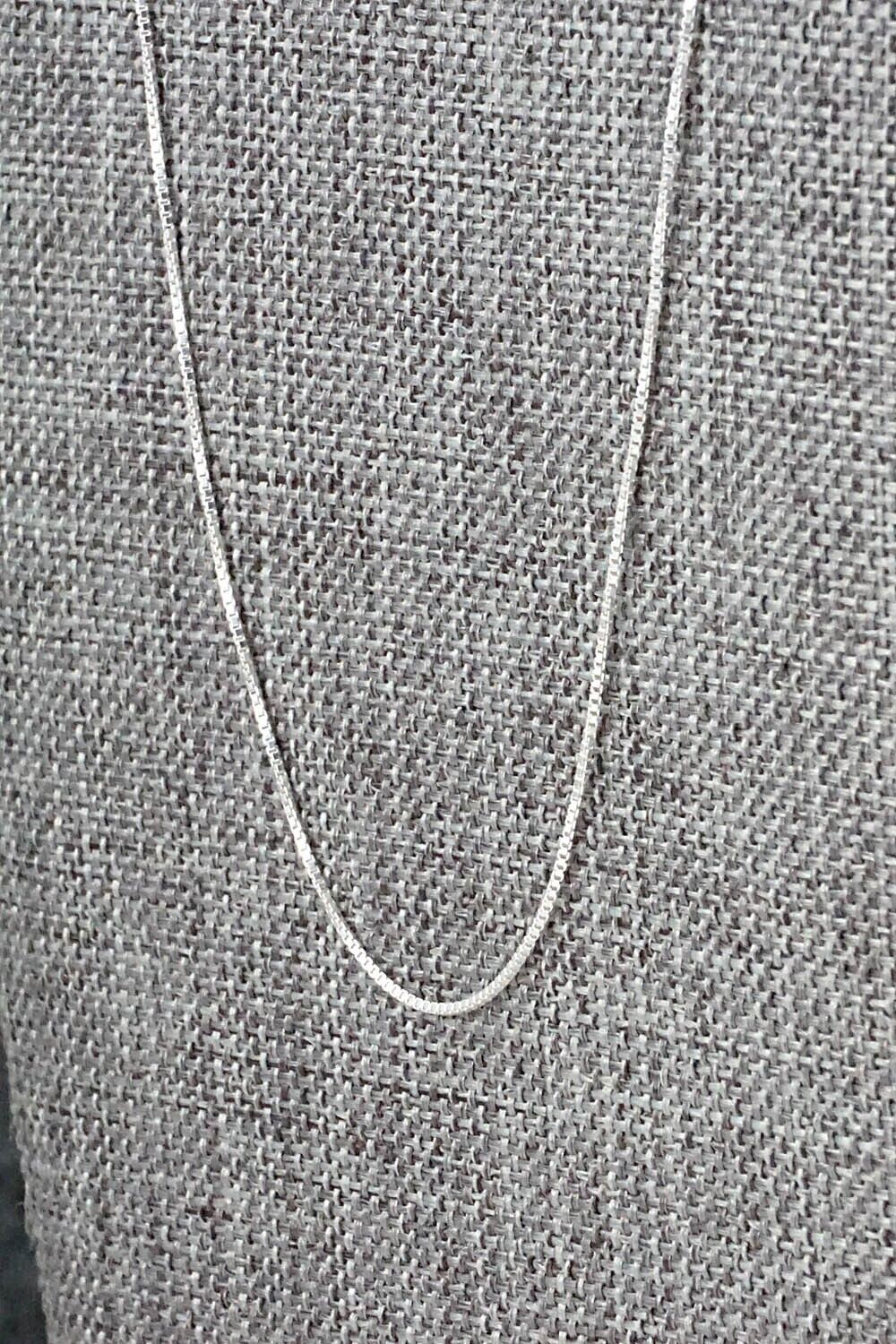 Sterling Silver Chain Necklace - Sterling Silver 30"