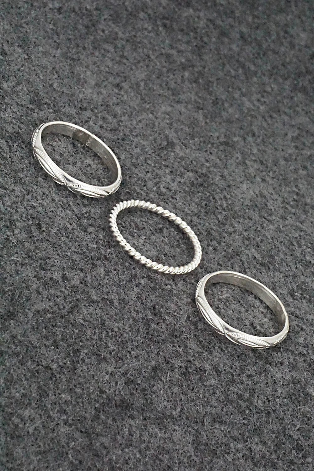 Sterling Silver Rings - Charles Duboise - Size 7