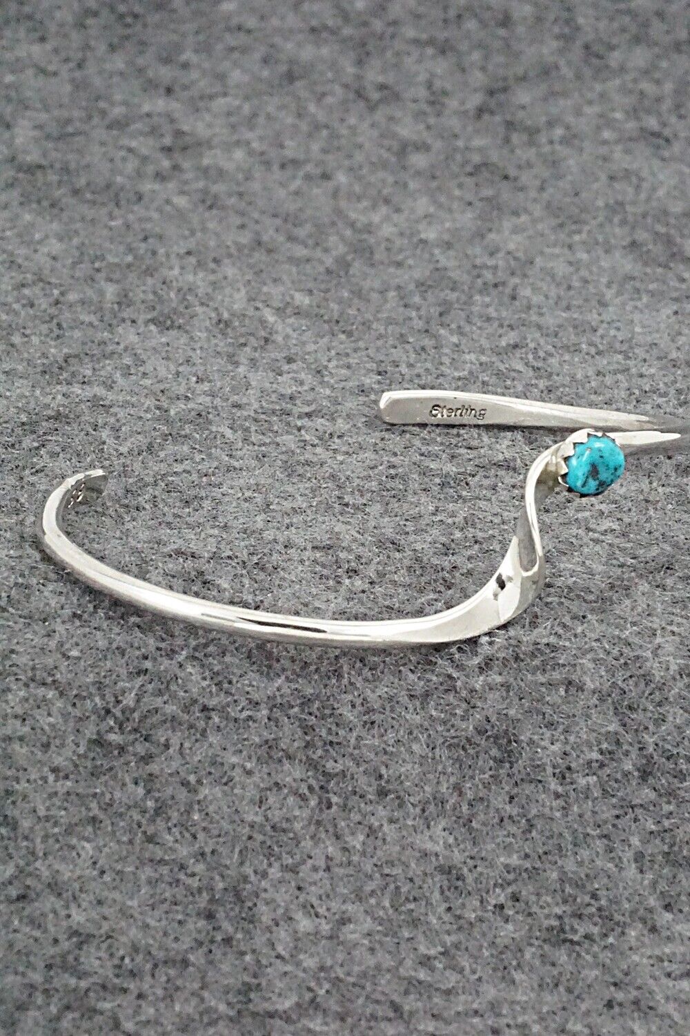 Turquoise & Sterling Silver Bracelet - Yolanda Skeets