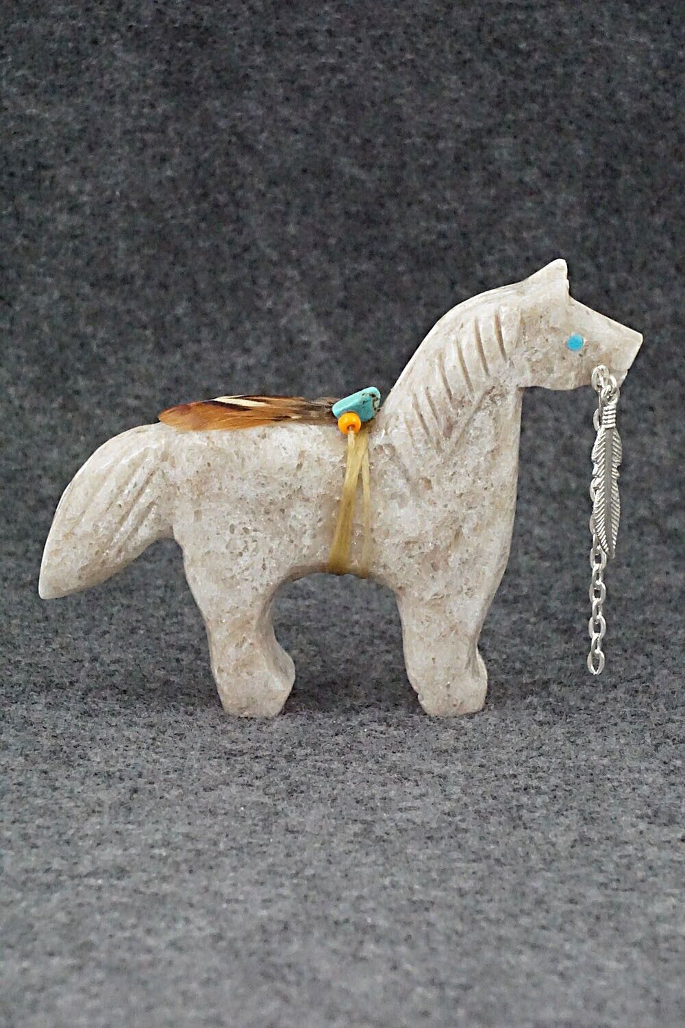 Horse Navajo Fetish Carving - Ben Livingston