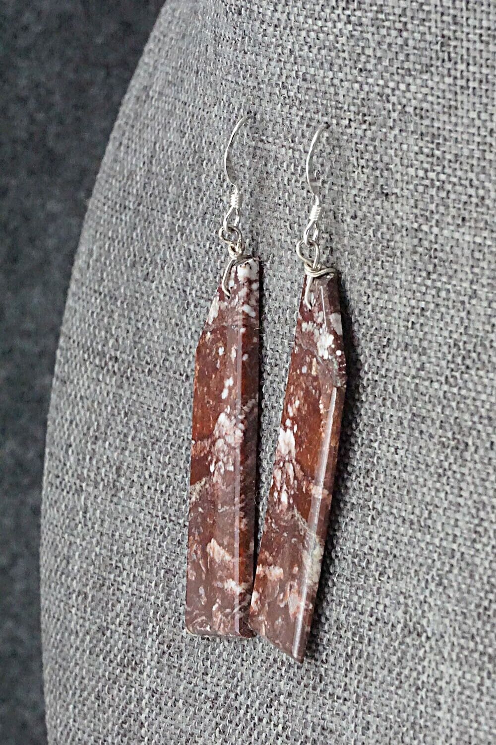 Wild Horse & Sterling Silver Earrings - Francis Garcia