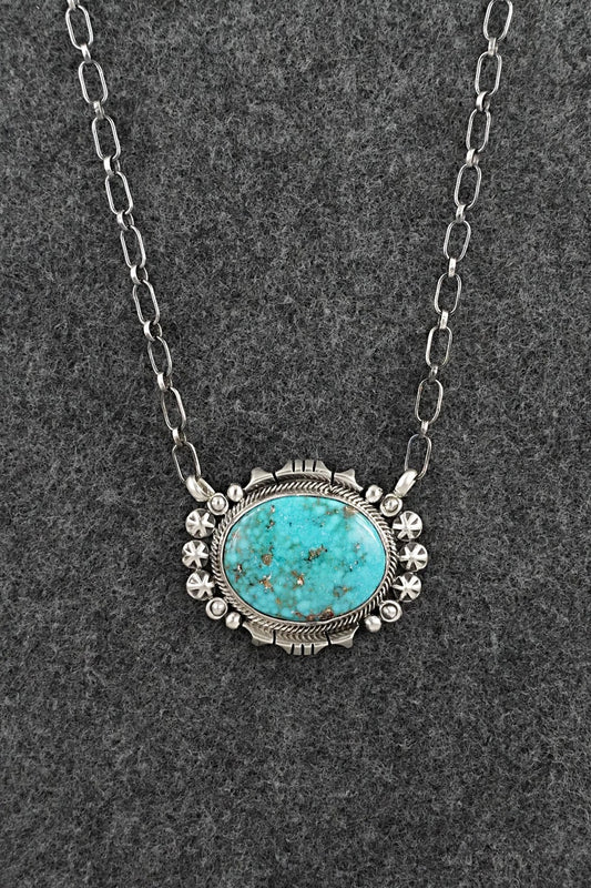 Turquoise & Sterling Silver Necklace - Daniel Benally