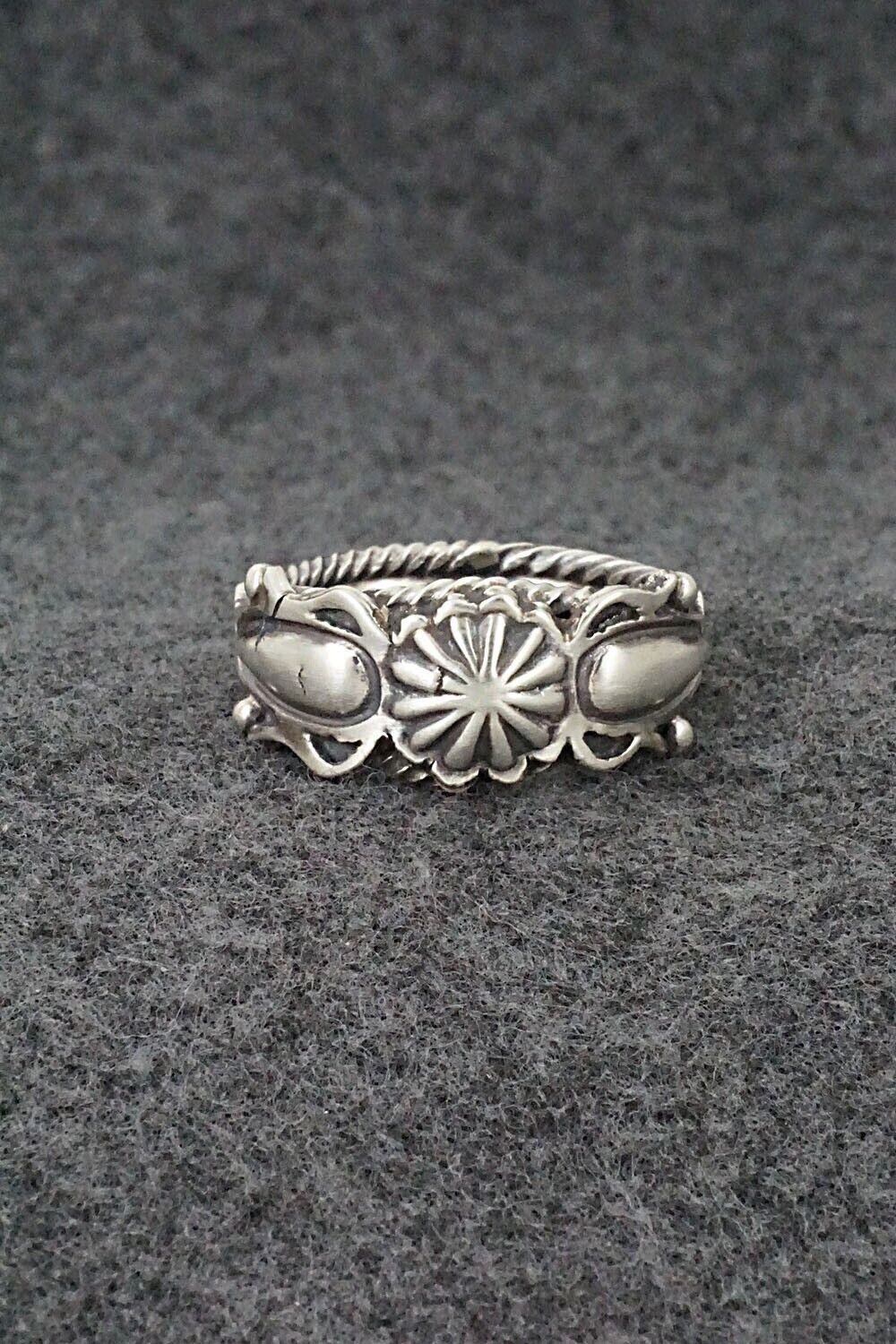 Sterling Silver Ring - Bobby Platero - Size 12