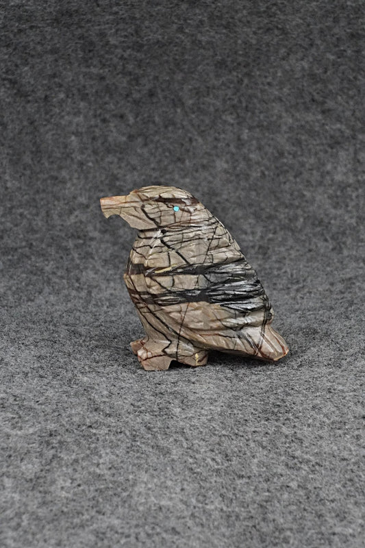 Eagle Zuni Fetish Carving - Tony Mackel