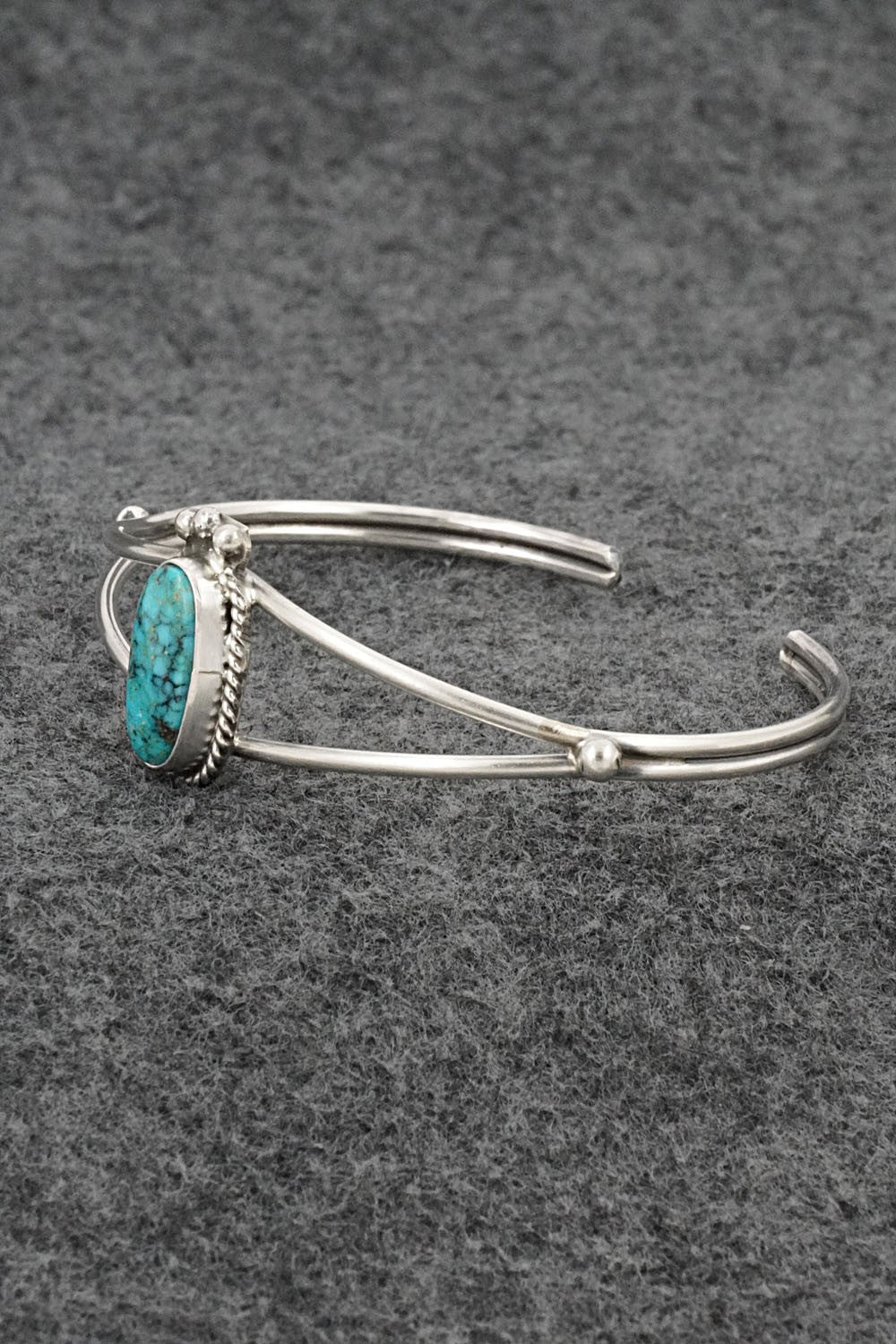 Turquoise & Sterling Silver Bracelet - Rena Begay