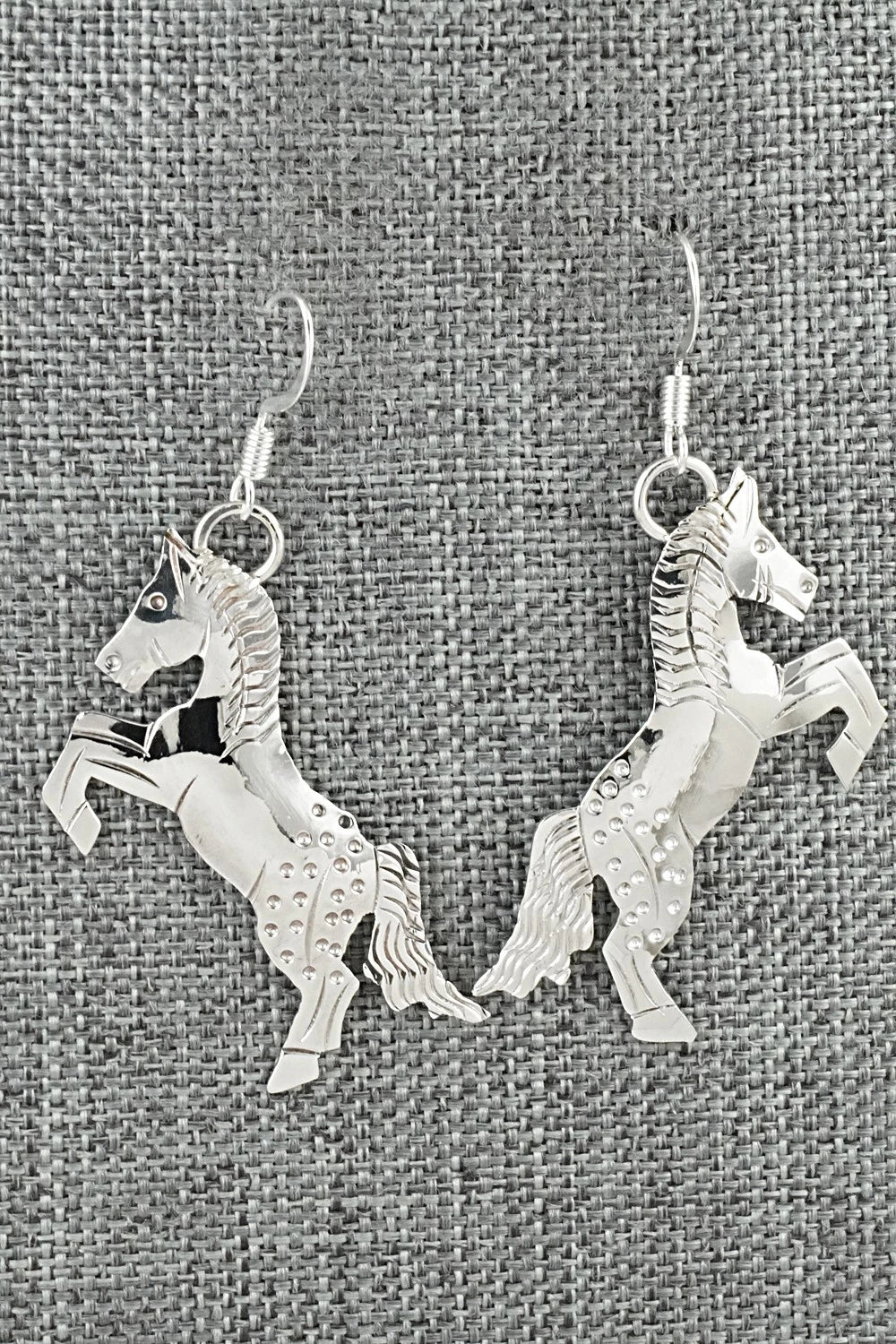Sterling Silver Earrings - Louise Yazzie