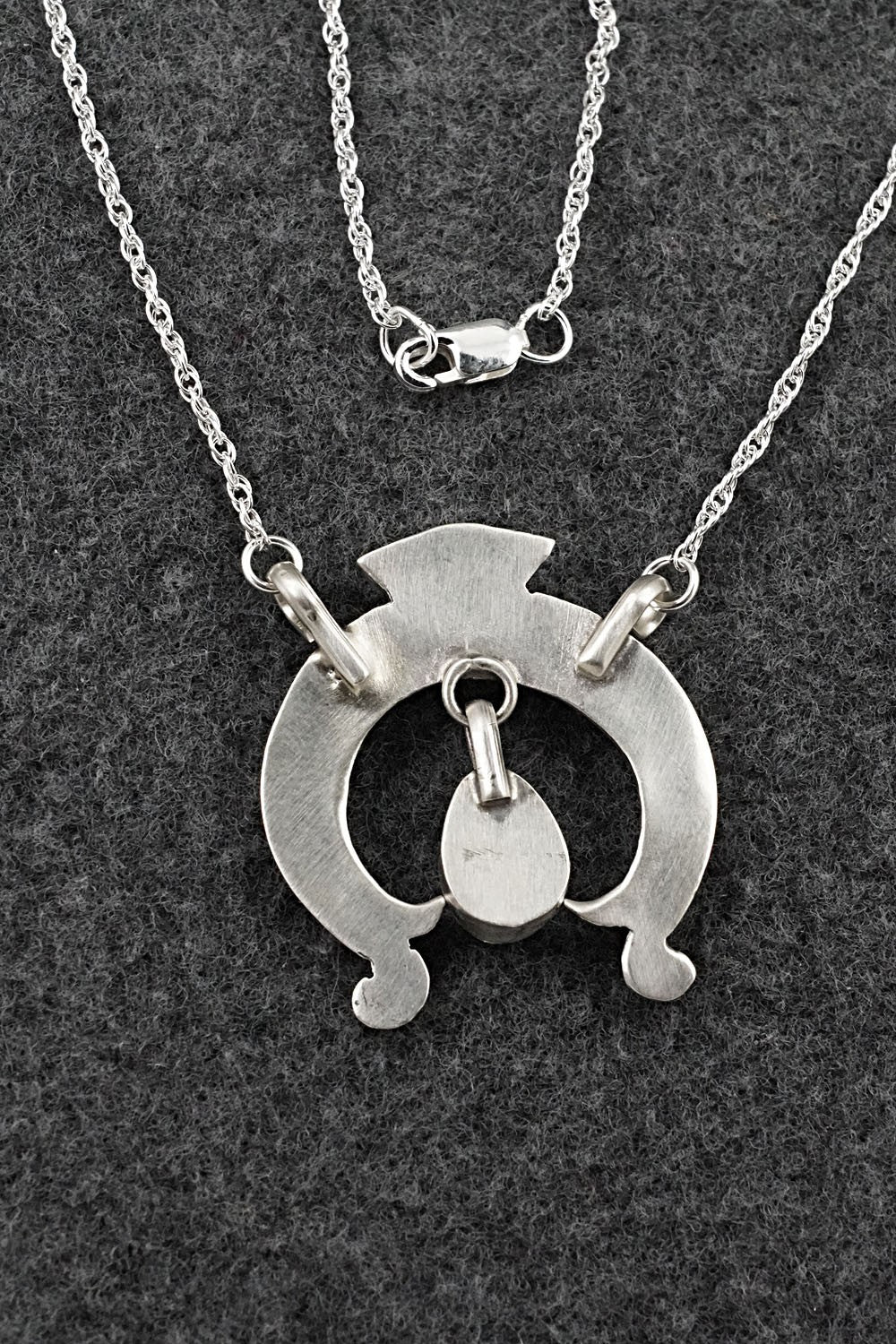 Turquoise & Sterling Silver Necklace - Gary Shorty