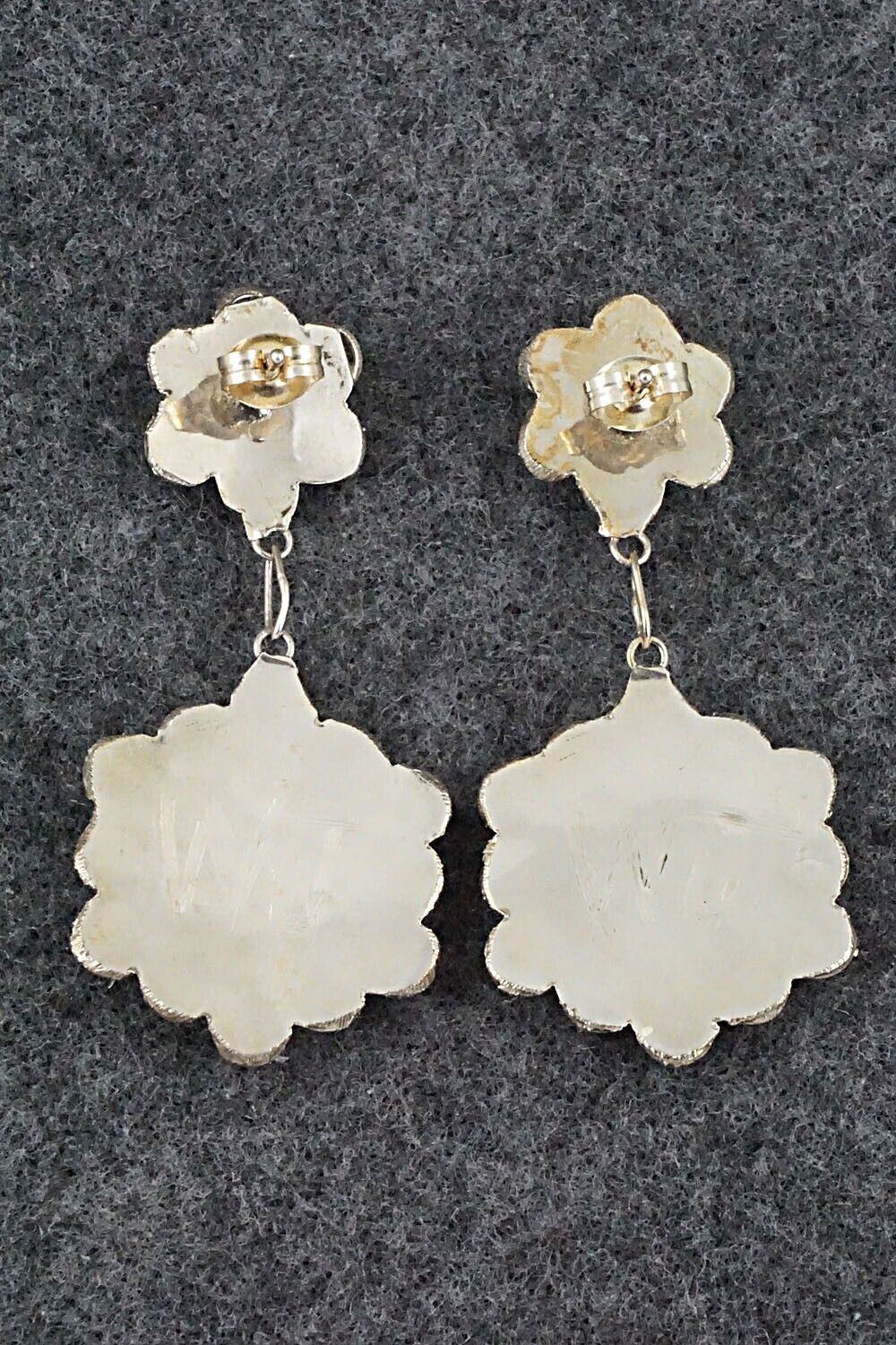 Turquoise & Sterling Silver Earrings - Waylon Johnson