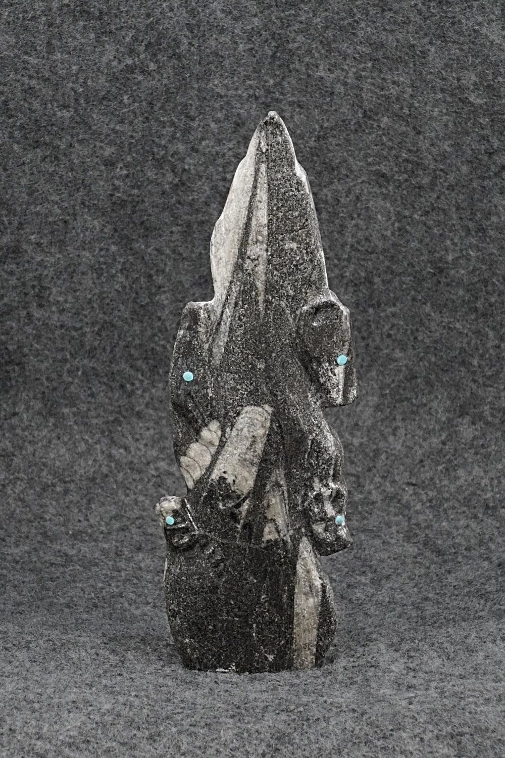 Six Directions Zuni Fetish Carving - Derrick Kaamasee