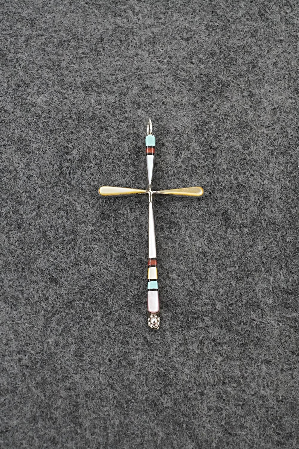 Multi-Stone & Sterling Silver Pendant - Sylvester Noche