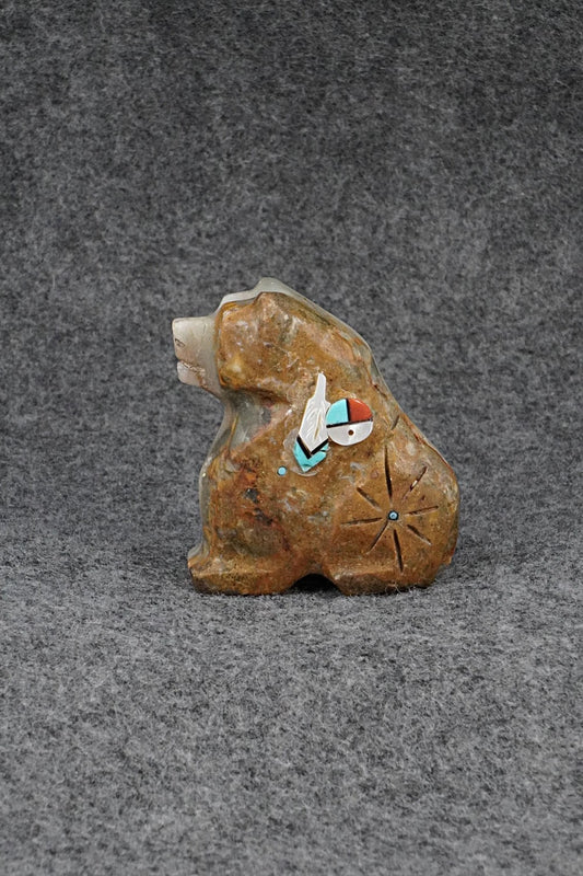 Bear Zuni Fetish Carving - Robert Celicion