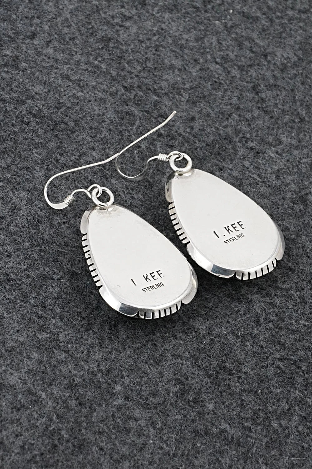Turquoise & Sterling Silver Earrings - Irene Kee