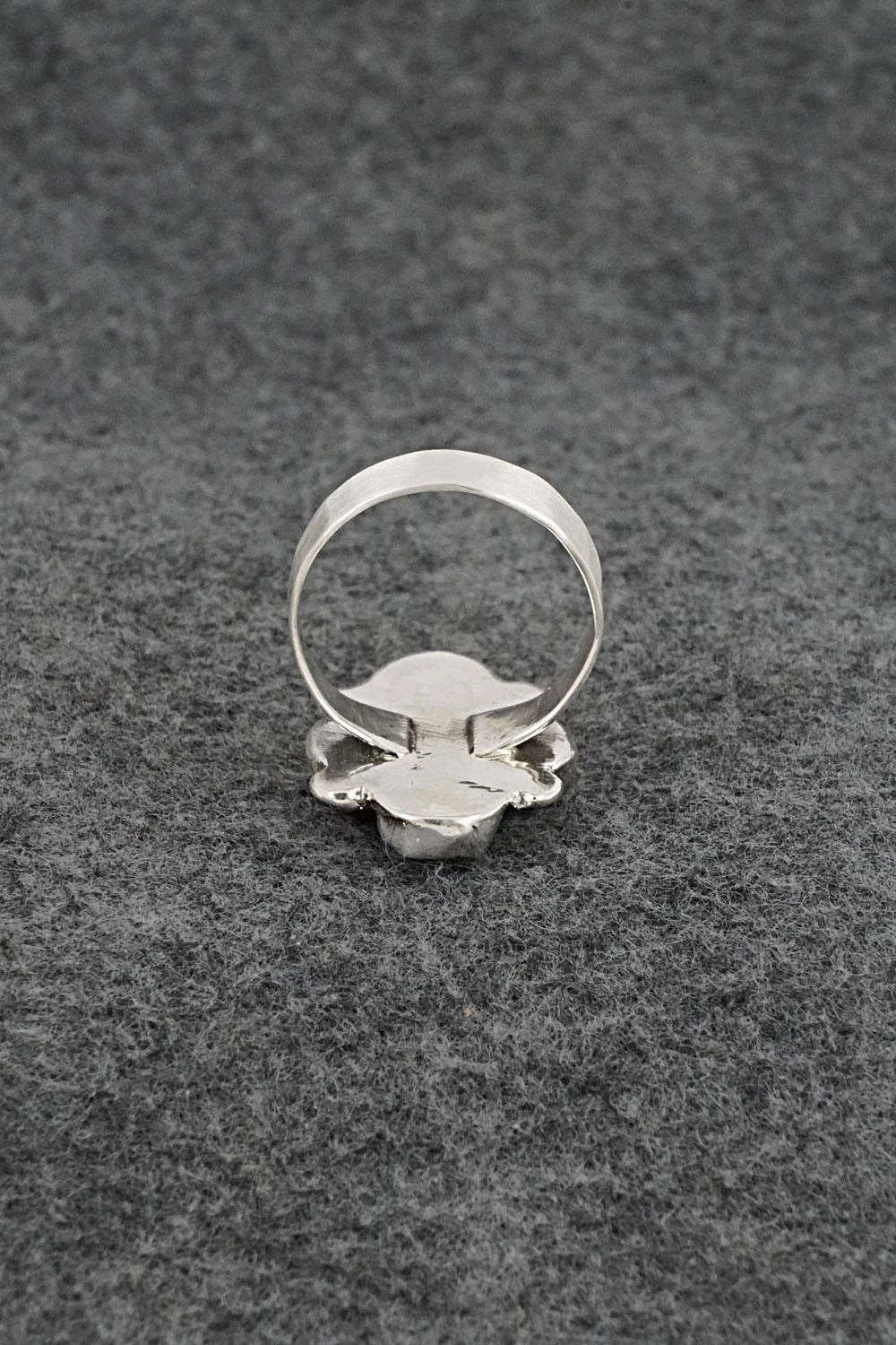 Multi-Stone & Sterling Silver Ring - Priscilla Reeder - Size 7.5