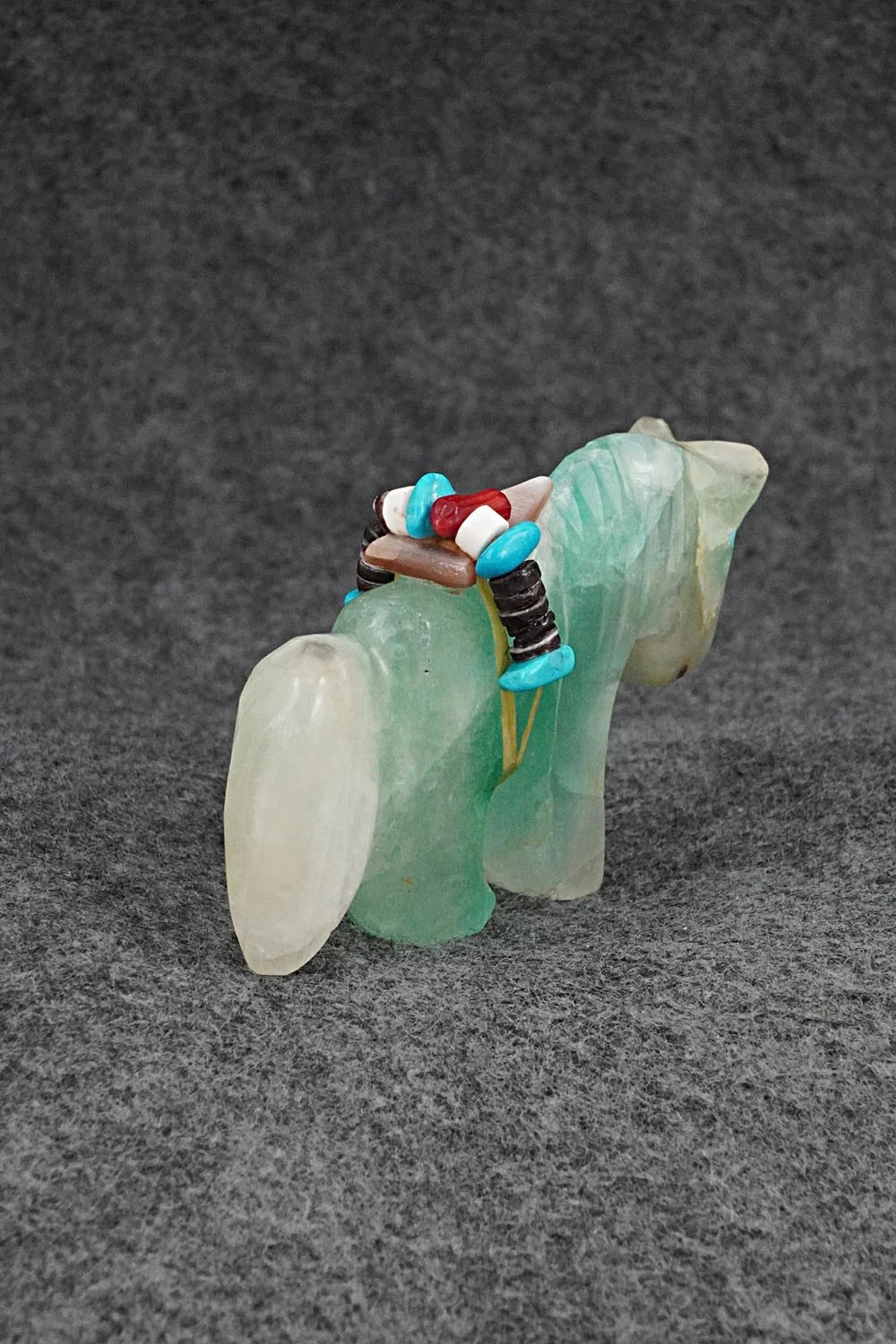 Horse Zuni Fetish Carving - Rodney Laiwakete