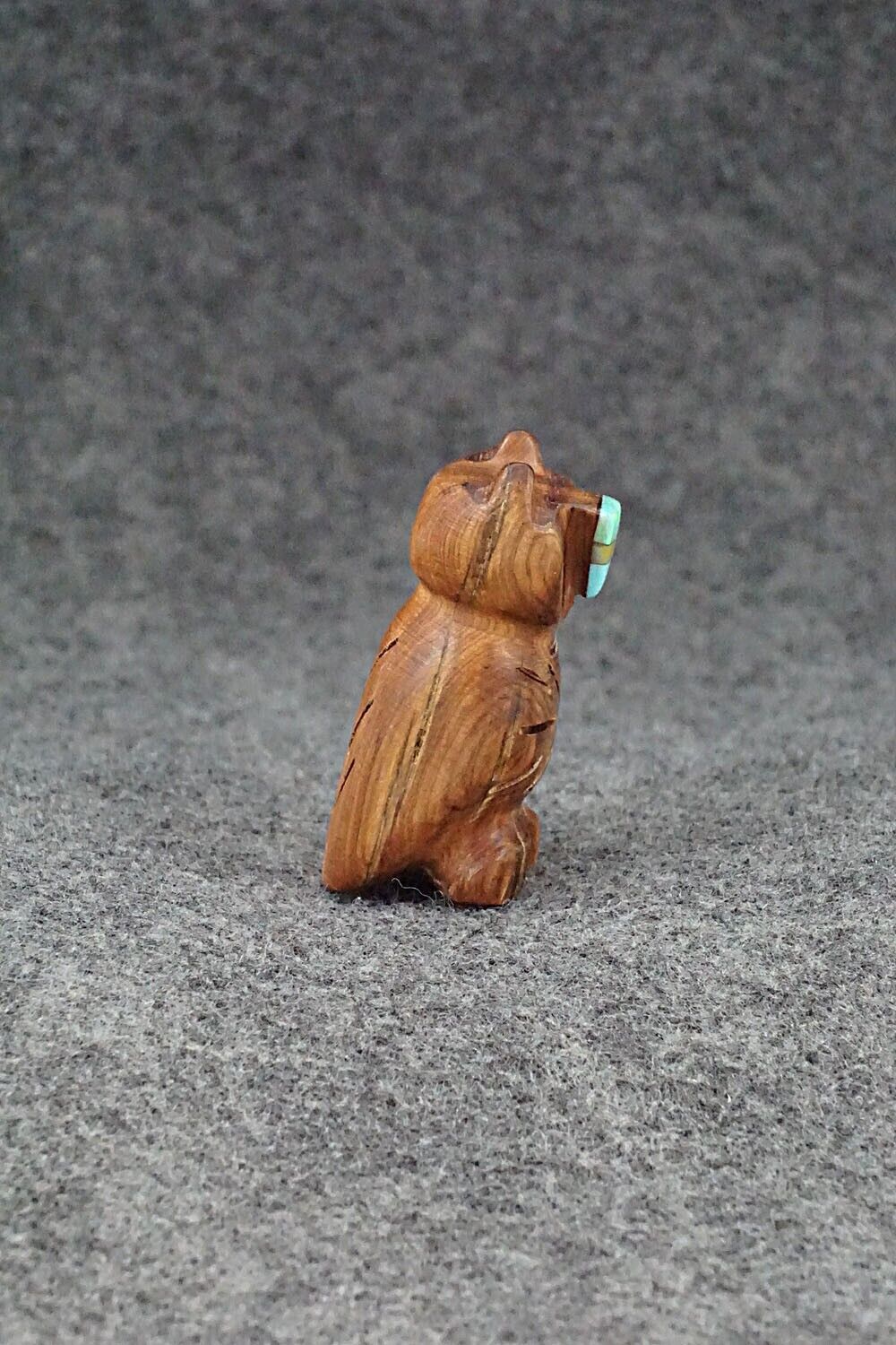 Owl Zuni Fetish Carving - Brandon Phillips