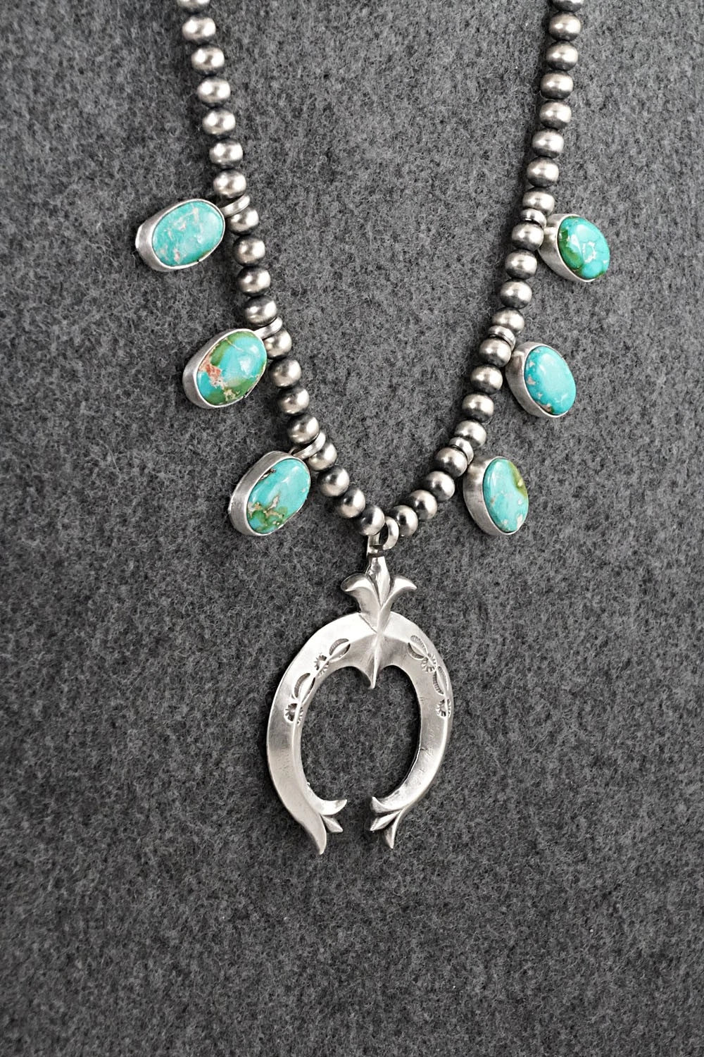 Turquoise & Sterling Silver Necklace - Latricia Largo