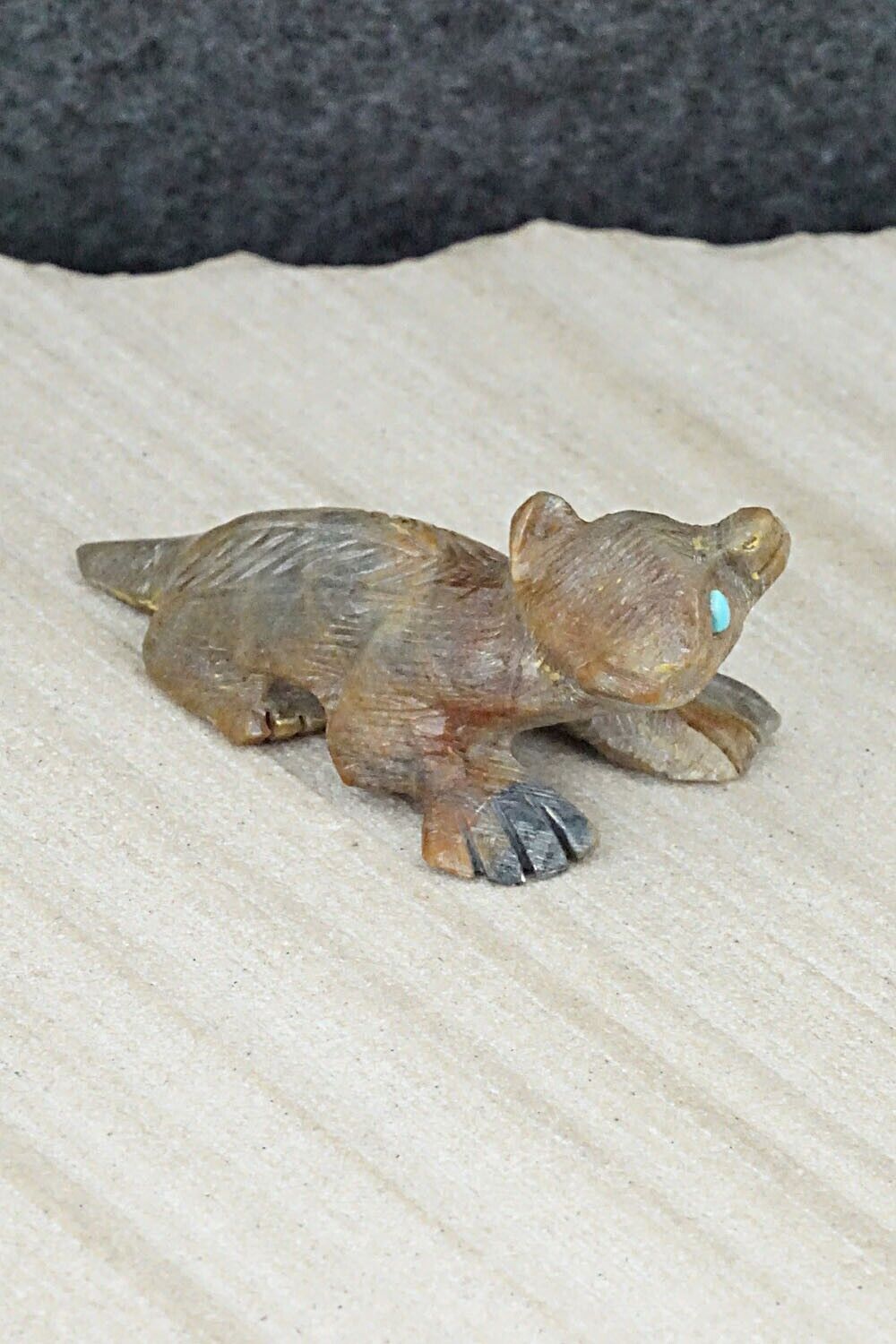 Badger Zuni Fetish Carving - Dana Malani