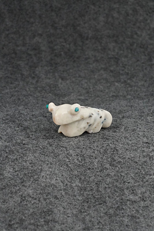 Lizard Zuni Fetish Carving - Benina Kallestewa