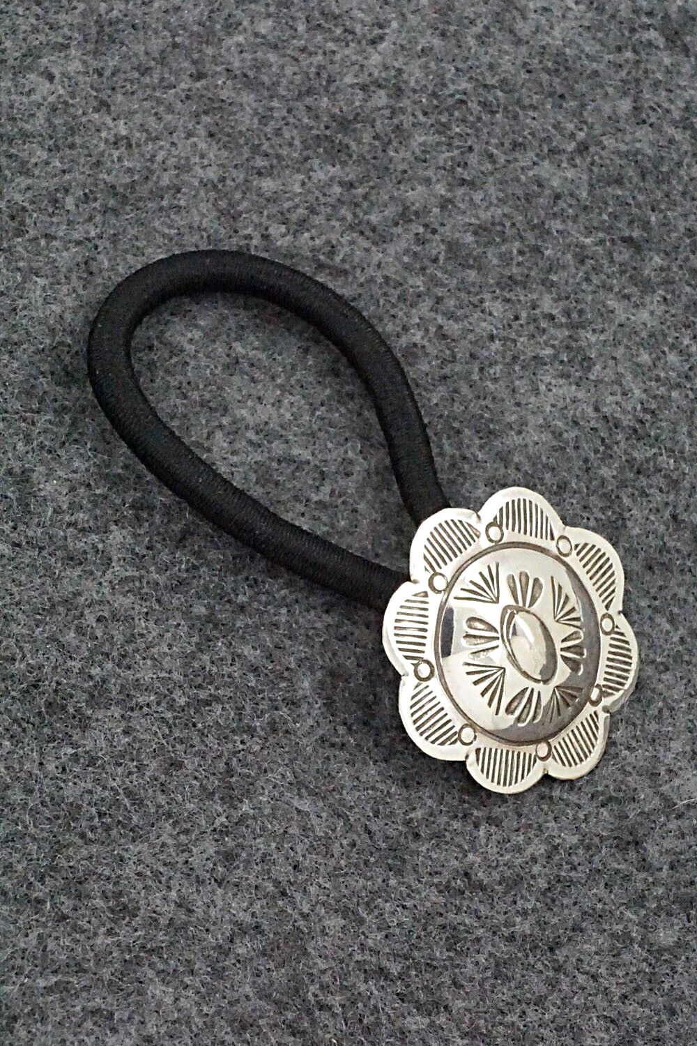 Sterling Silver Hair Tie - Bertha Begay