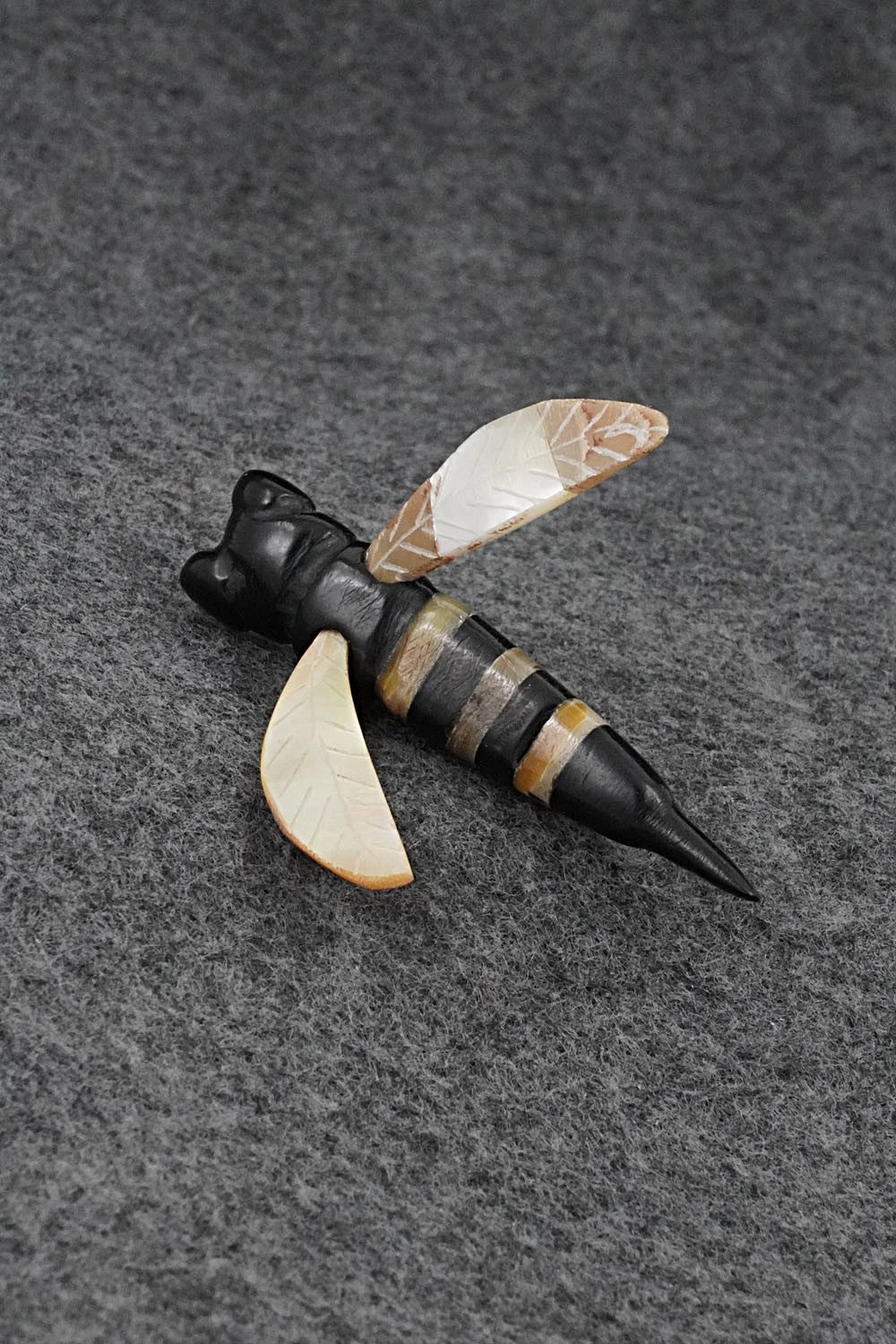 Bee Zuni Fetish Carving - Justin Red Elk