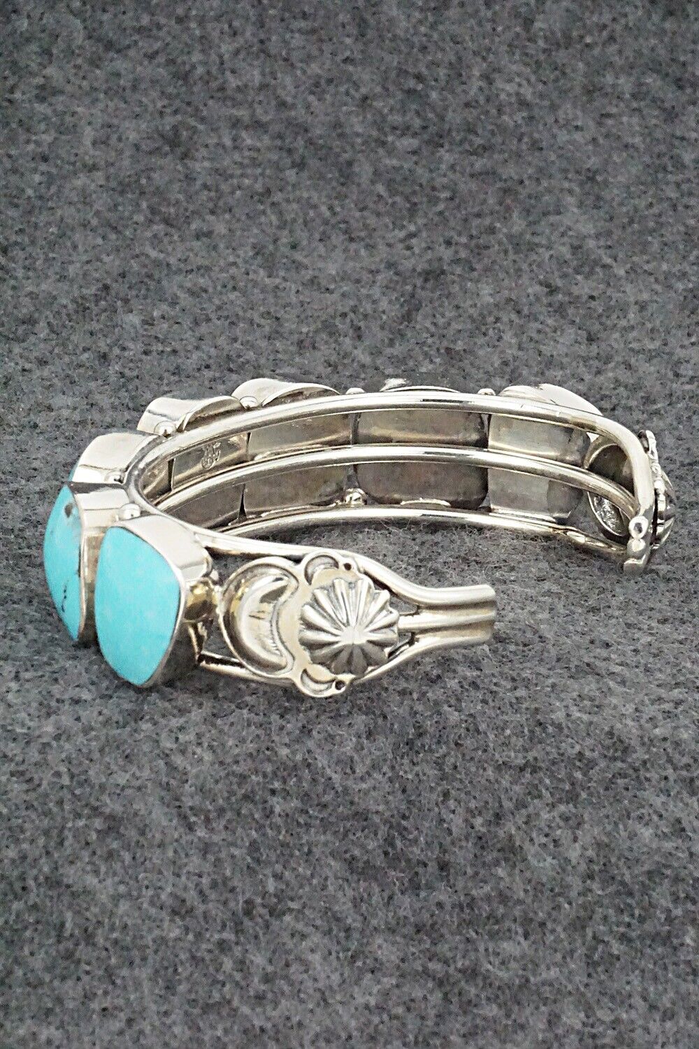 Turquoise & Sterling Silver Bracelet - Irvin Tsosie