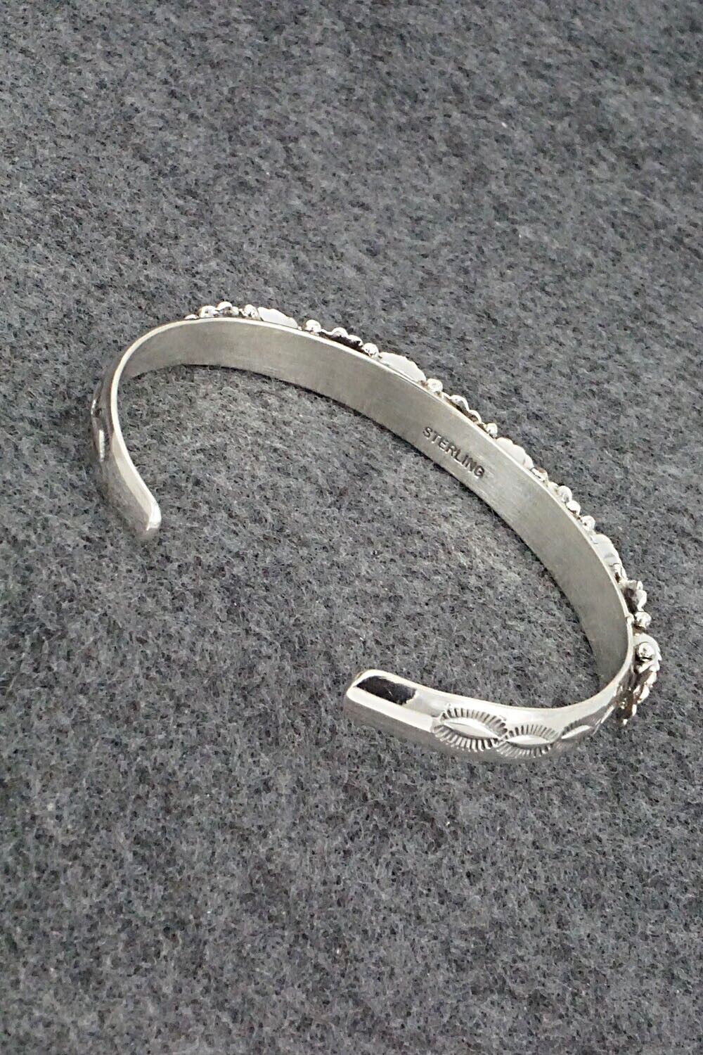 Coral & Sterling Silver Bracelet - Harris Largo