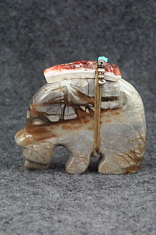 Bear Zuni Fetish Carving - Danny Lonjose