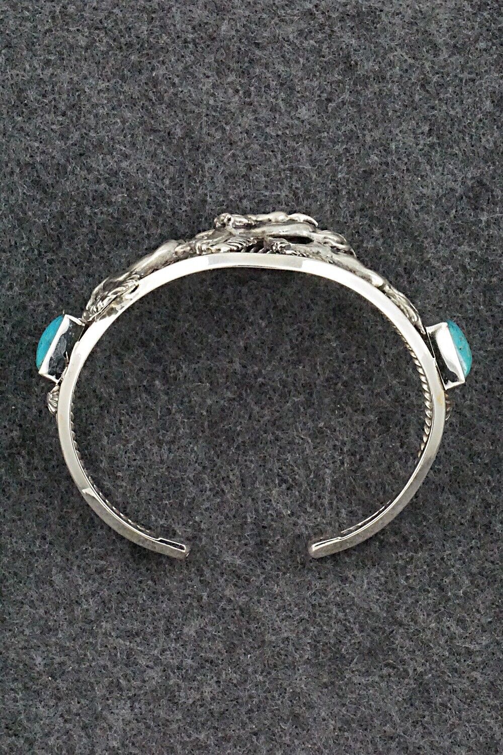Turquoise & Sterling Silver Bracelet - Bobby Platero