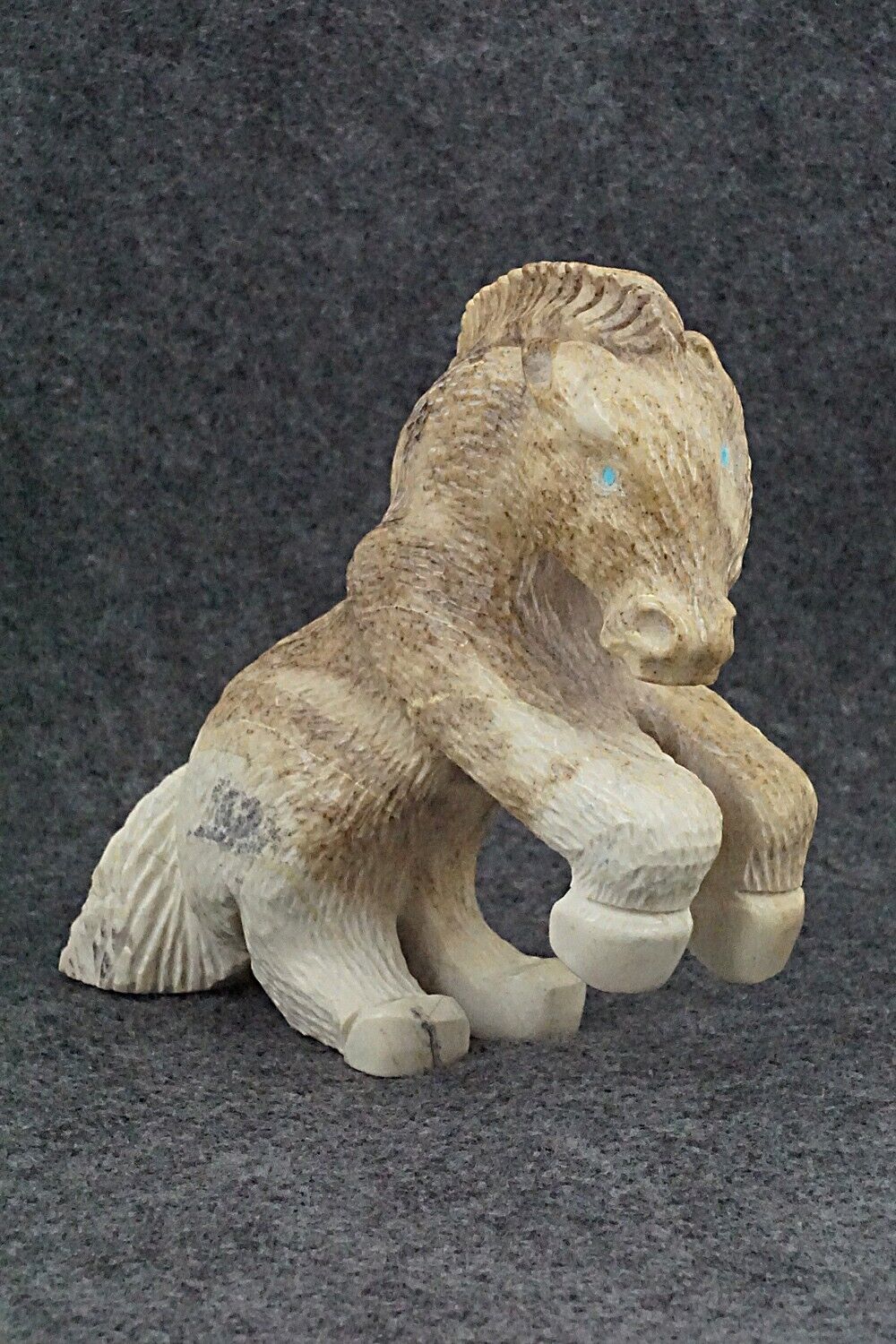 Horse Zuni Fetish Carving - Tony Mackel