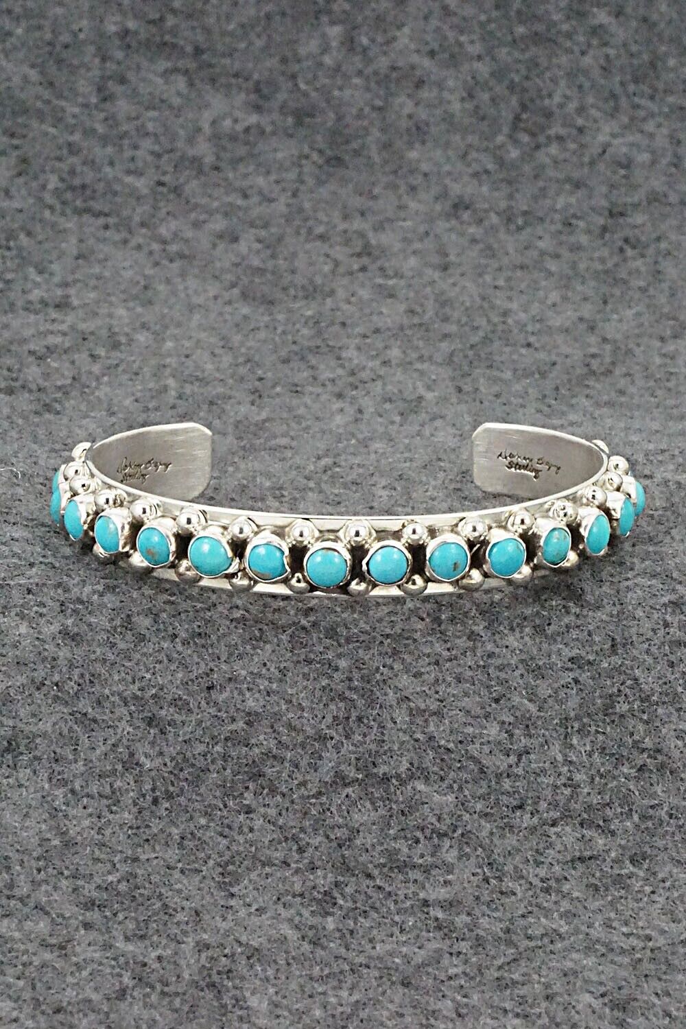 Turquoise & Sterling Silver Bracelet - Darlene Begay
