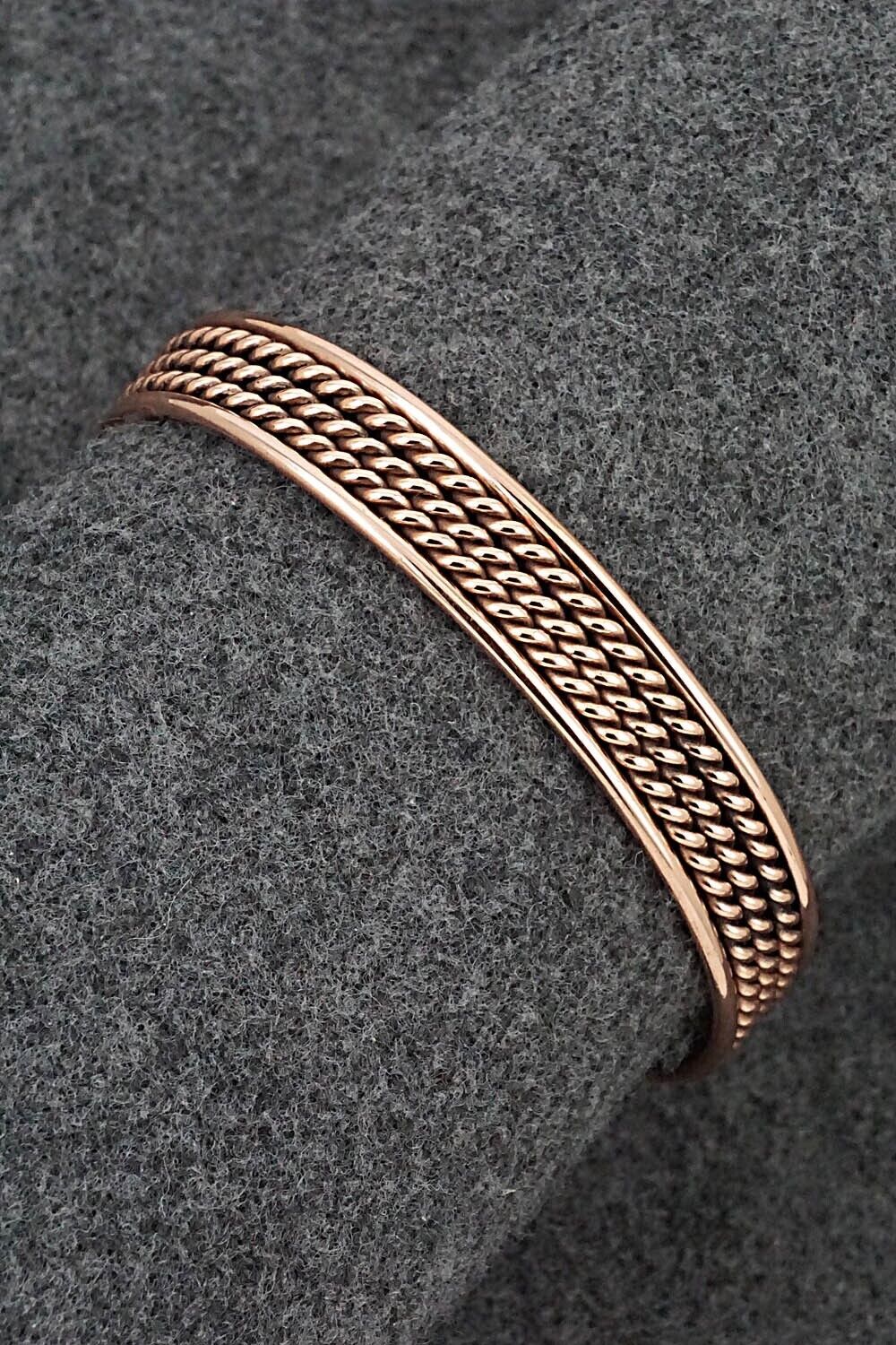 Copper Bracelet - Elaine Tahe