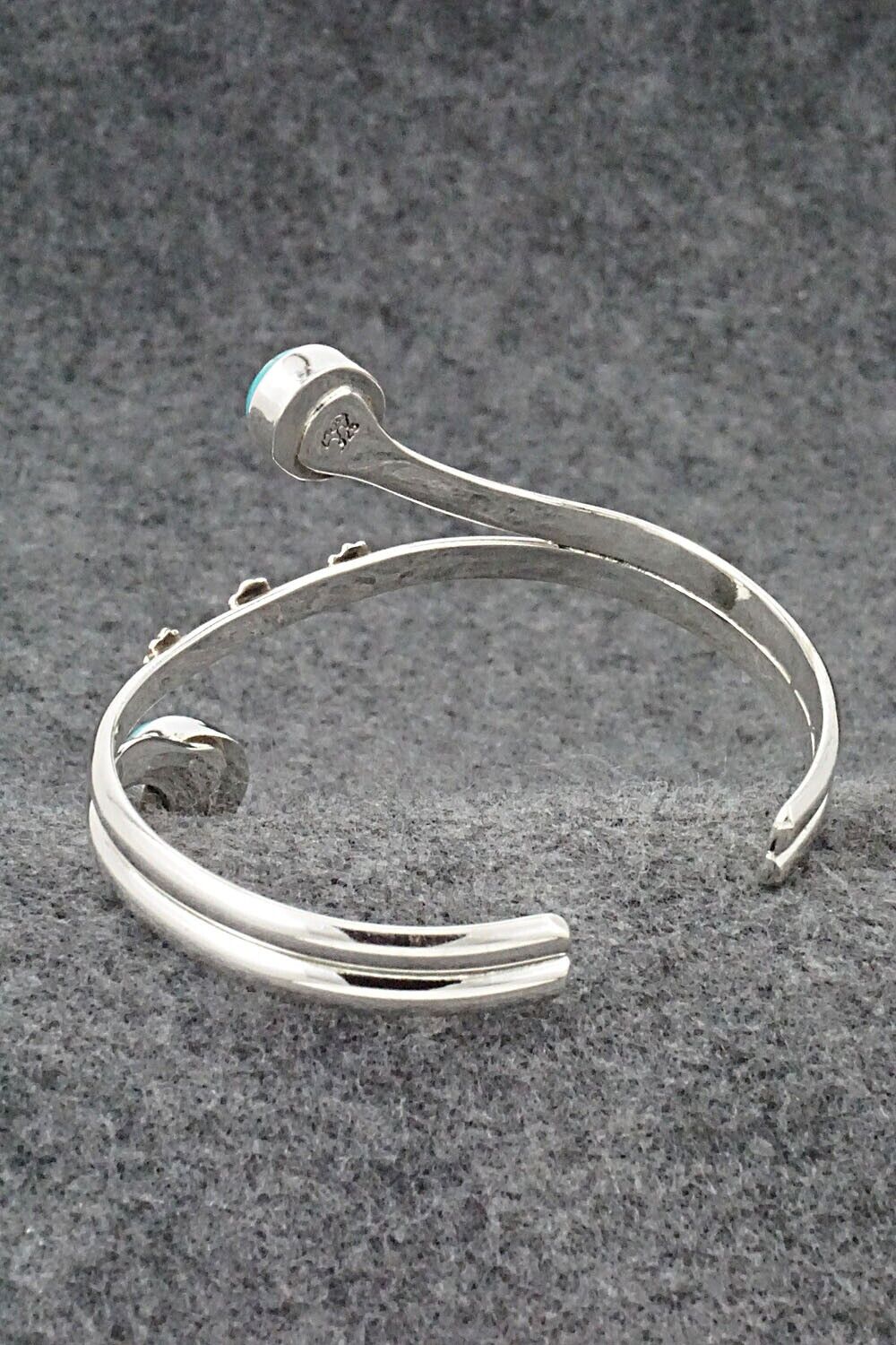 Turquoise & Sterling Silver Bracelet - Thomas Yazzie