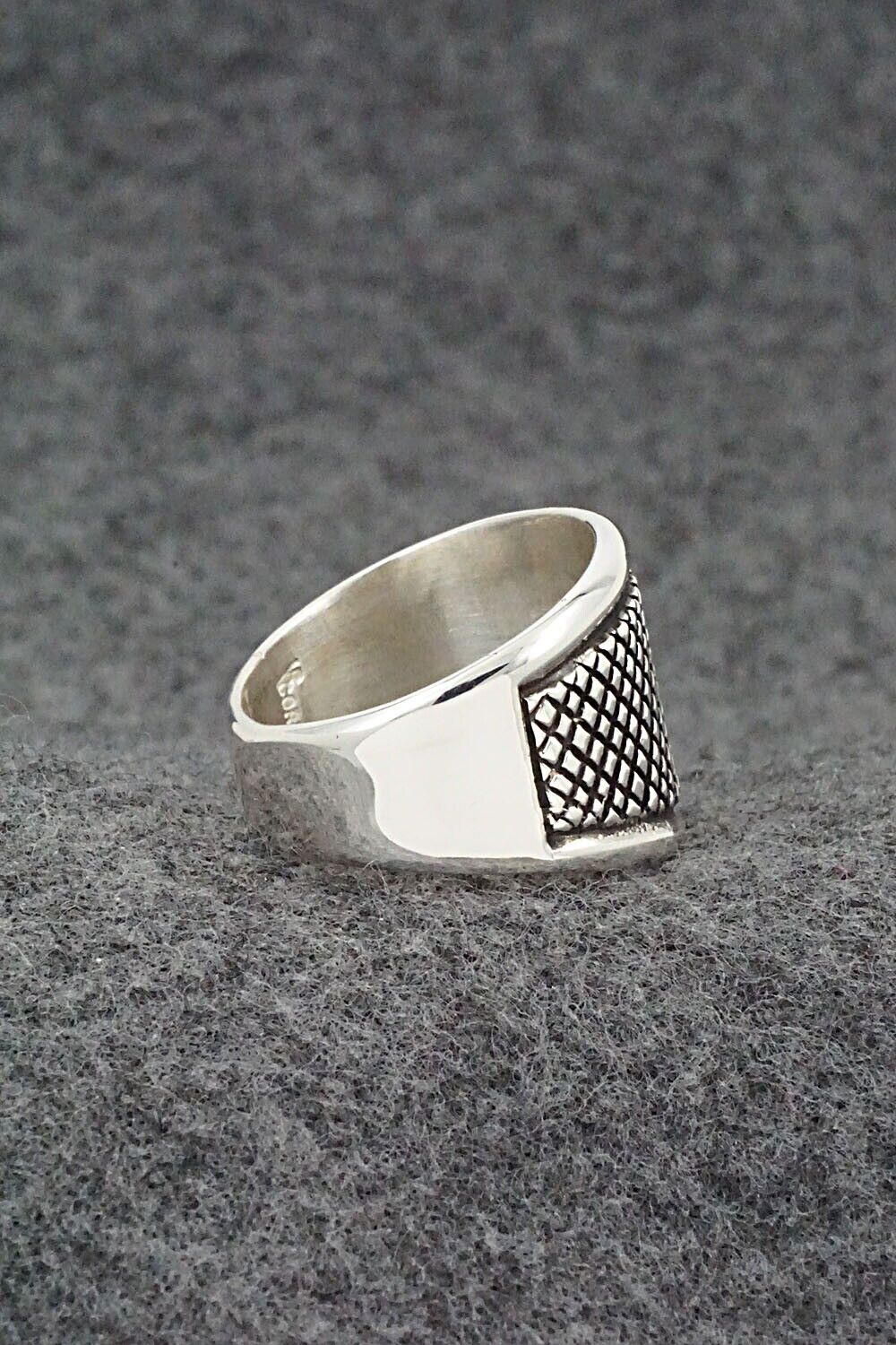 Sterling Silver Ring - Raymond Coriz - Size 10