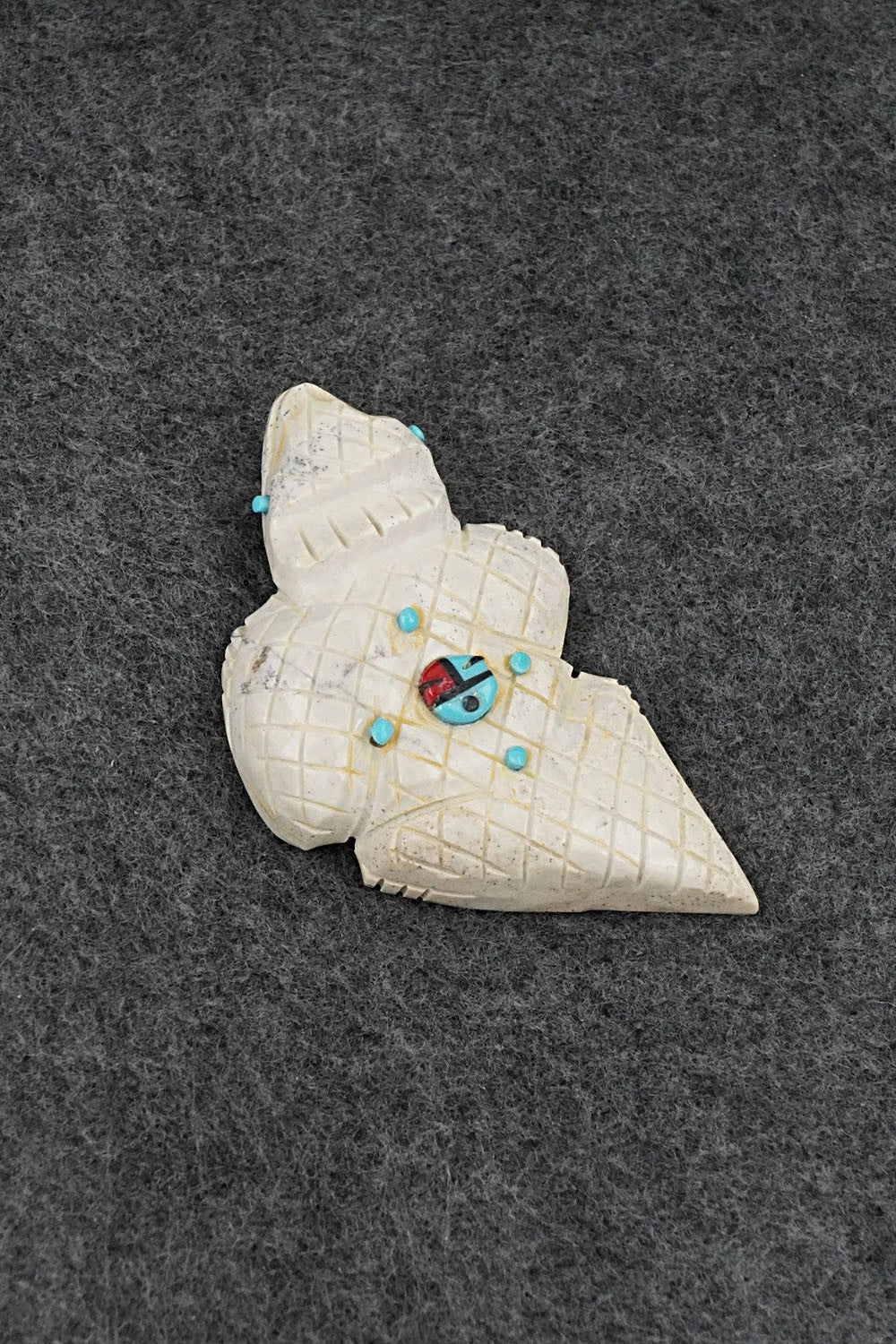 Horned Toad Zuni Fetish Carving - Danette Laate