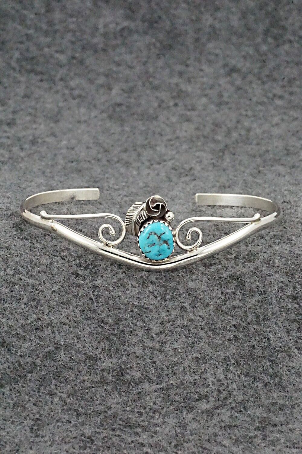 Turquoise & Sterling Silver Bracelet - Max Calladitto