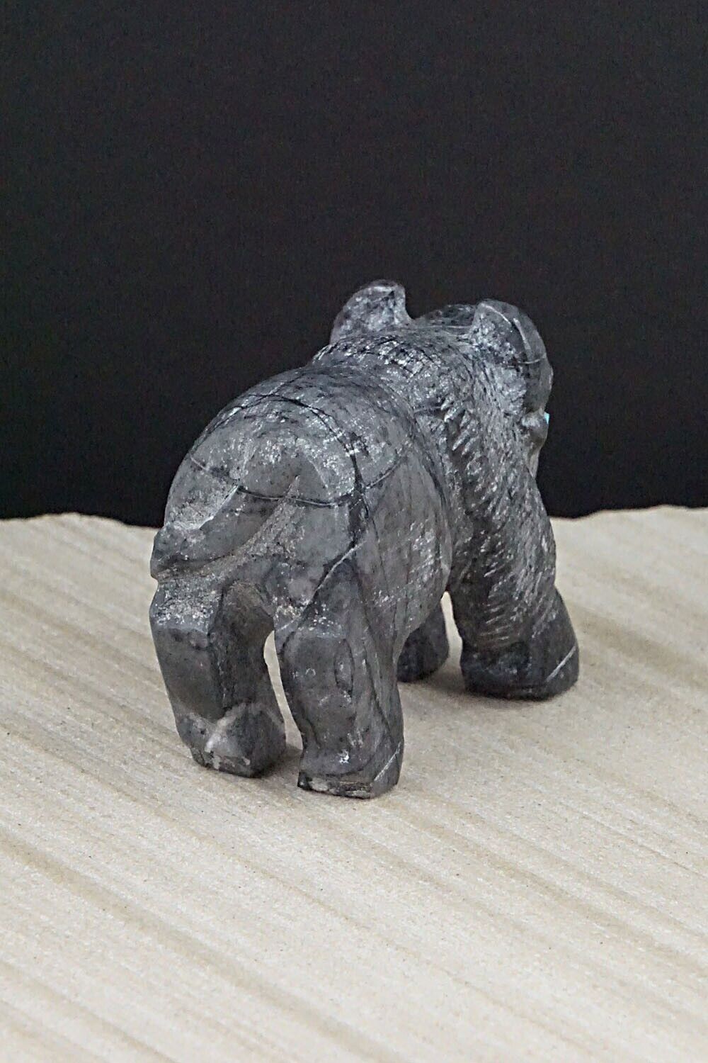 Buffalo Zuni Fetish Carving - Derrick Kaamasee