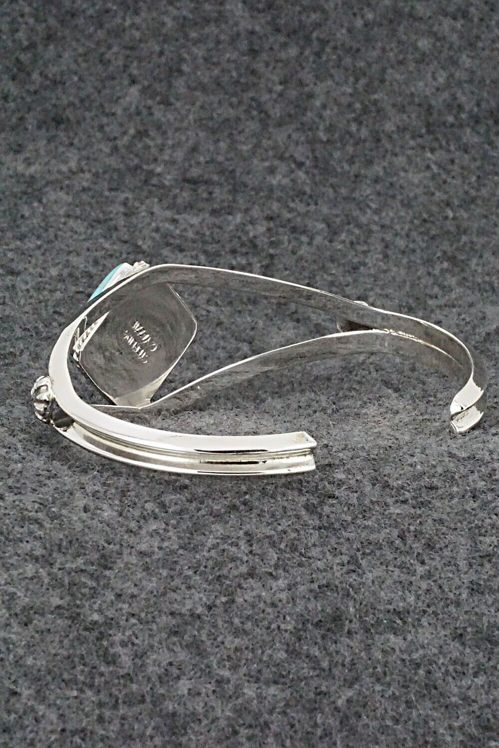 Turquoise & Sterling Silver Bracelet - Charlene Yazzie