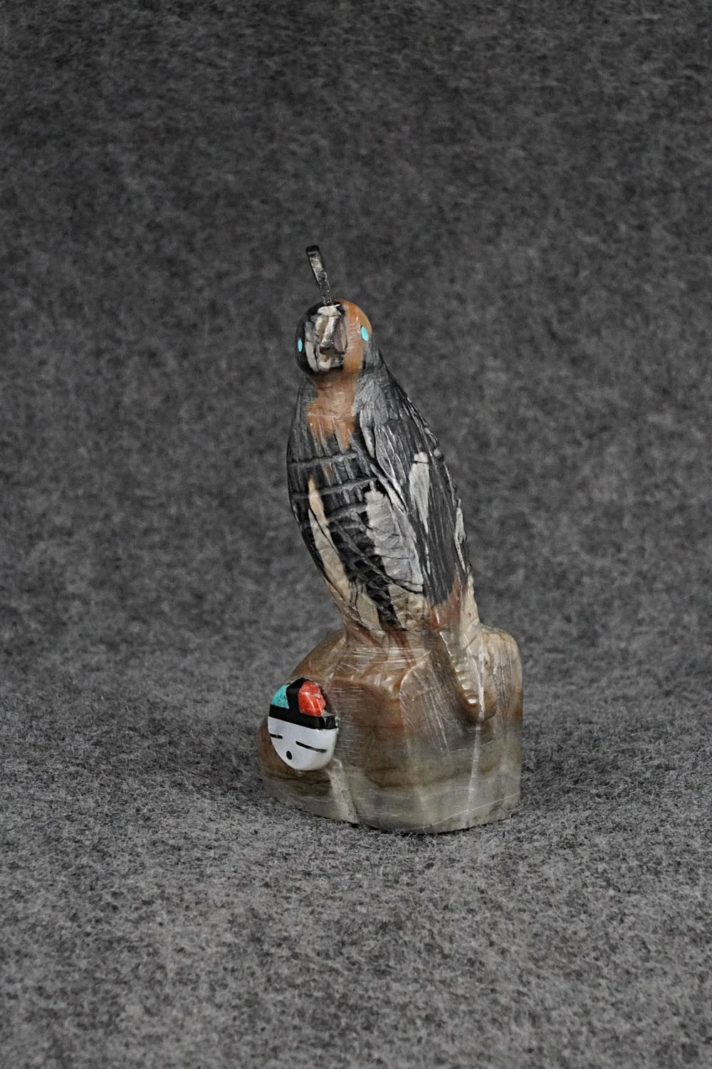 Quail Zuni Fetish Carving - Darrin Boone