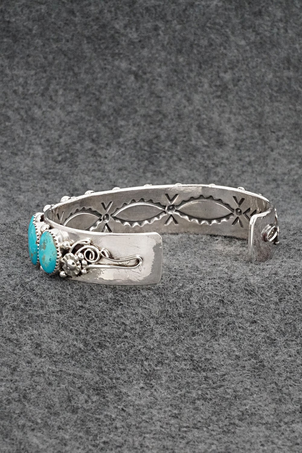 Turquoise & Sterling Silver Bracelet - Anthony Brown
