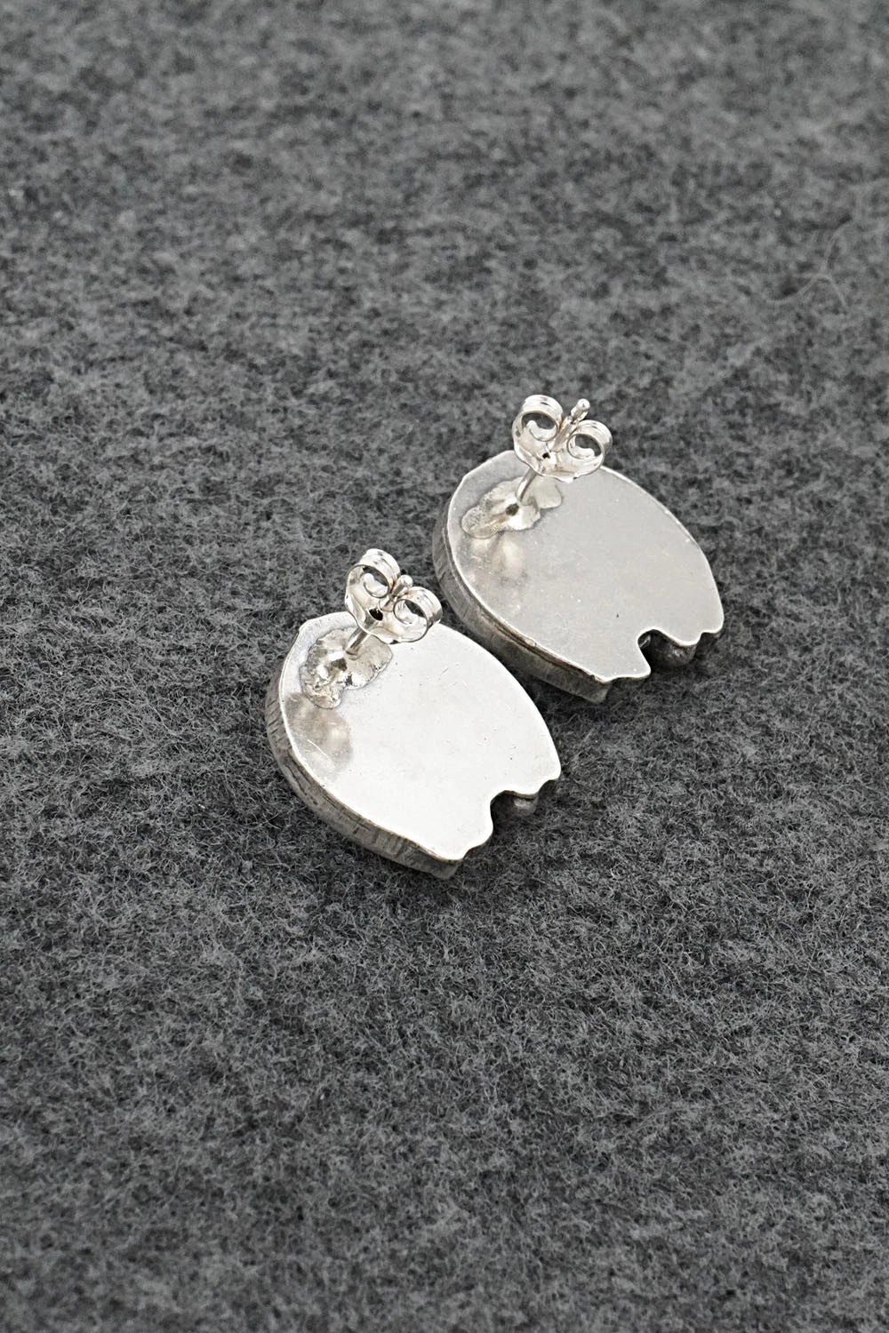 Turquoise & Sterling Silver Earrings - Annette Chiquito
