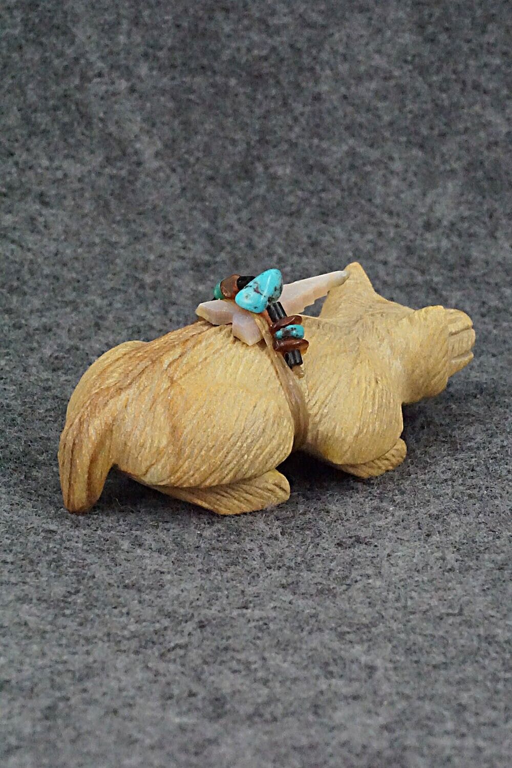 Badger Zuni Fetish Carving - Douglas Martza