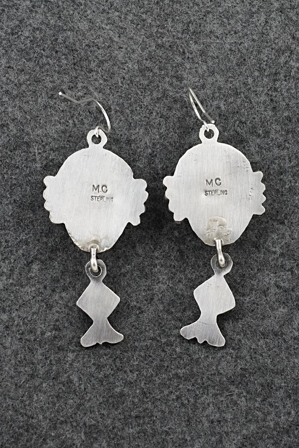 Turquoise & Sterling Silver Earrings - Michael Calladitto
